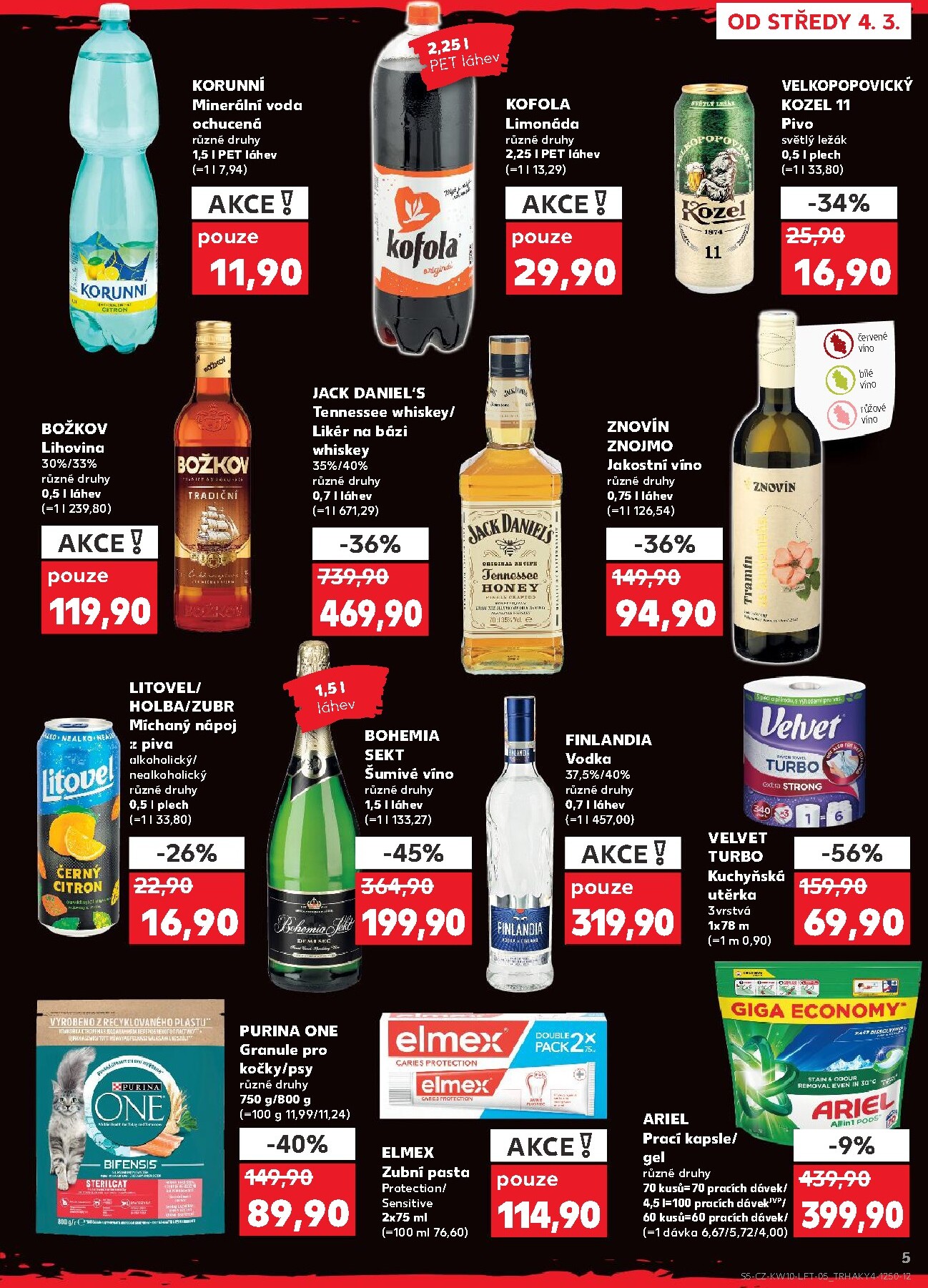 kaufland - Kaufland - Kolín leták platný od středy 04.03.2026 do úterý 10.03.2026 - page: 5