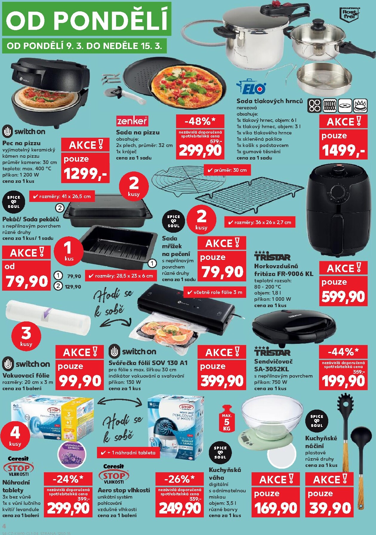 kaufland - Kaufland - Kolín - Domácnost leták platný od středy 04.03.2026 do úterý 10.03.2026 - page: 4