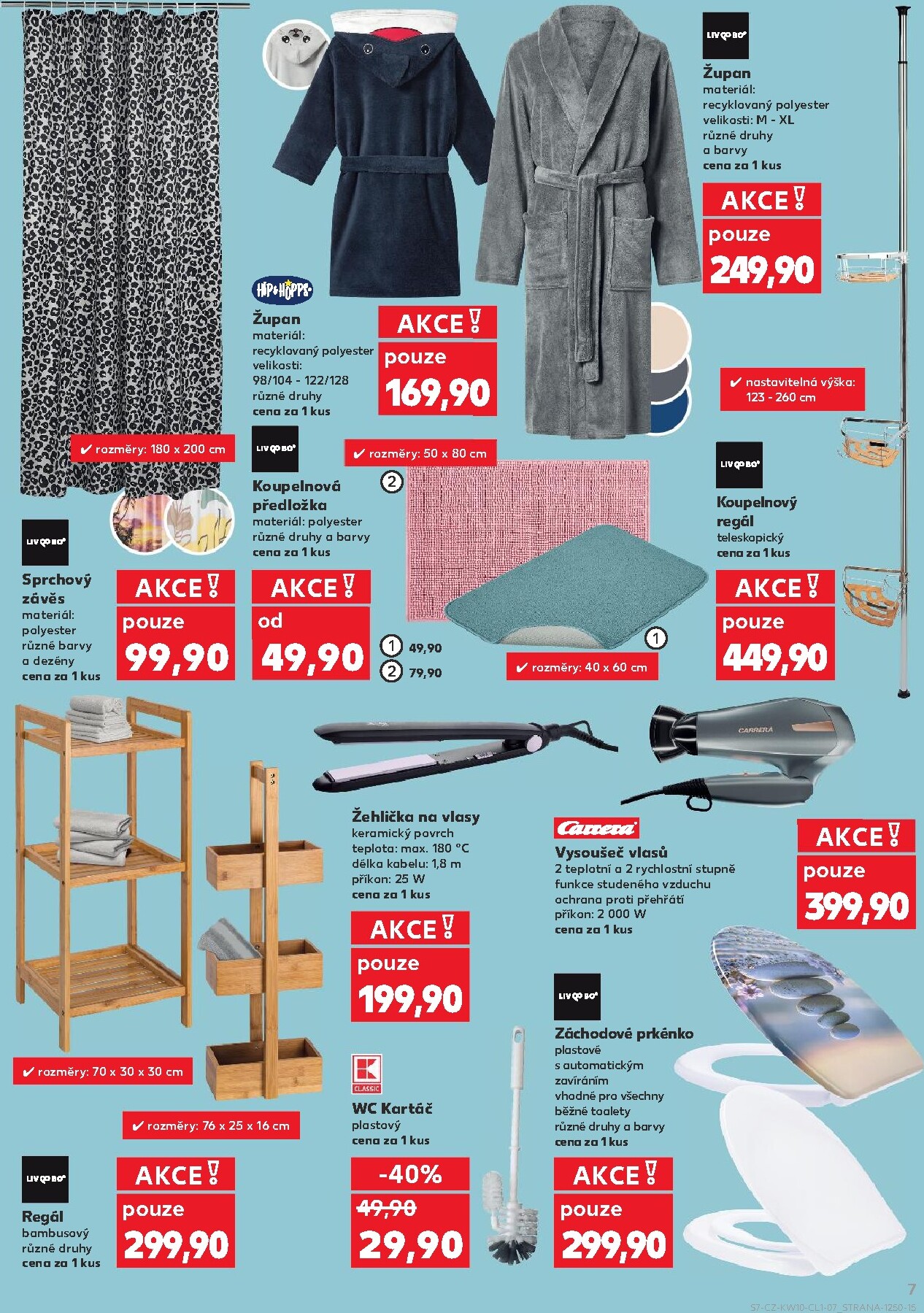 kaufland - Kaufland - Kolín - Domácnost leták platný od středy 04.03.2026 do úterý 10.03.2026 - page: 7