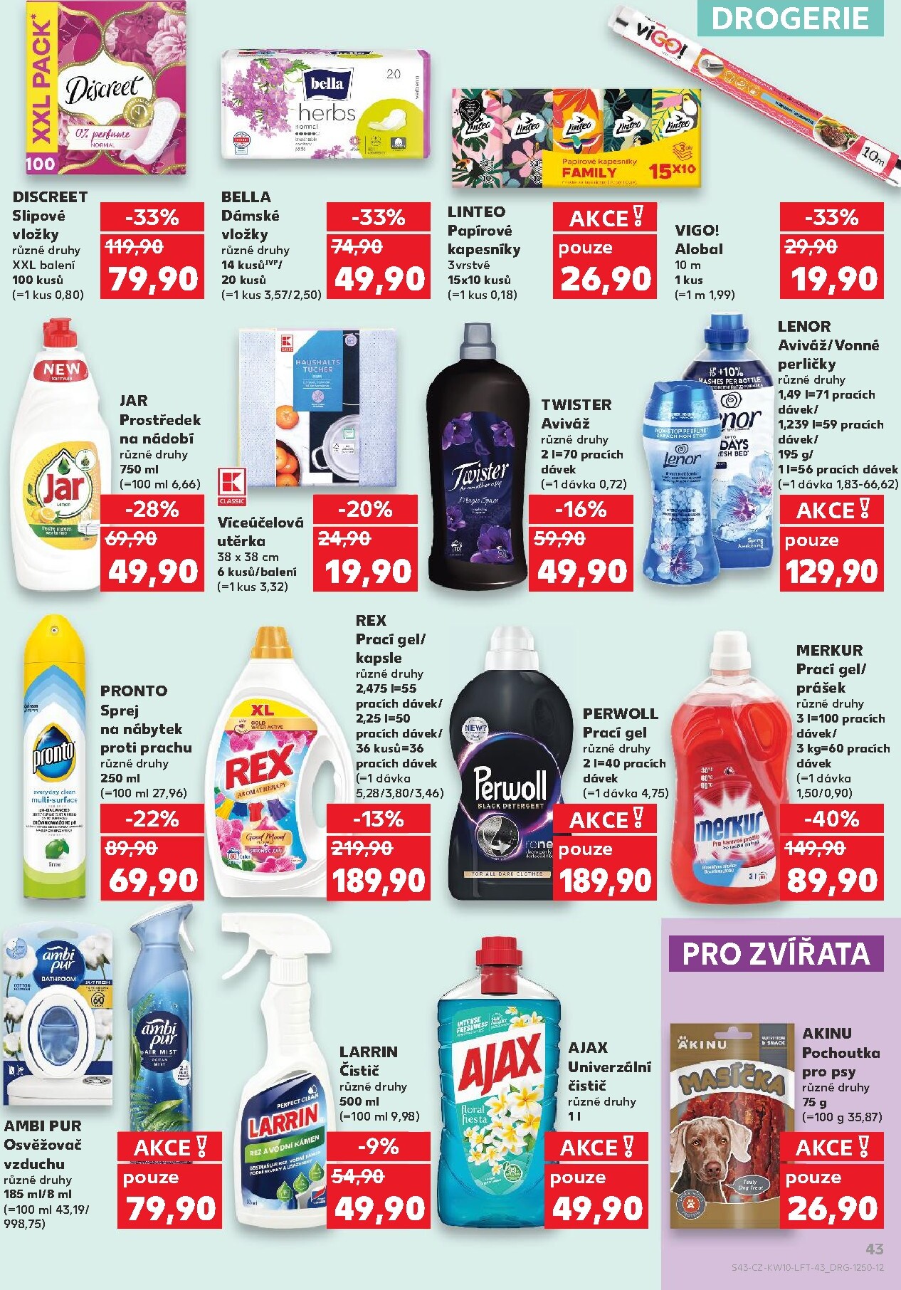 kaufland - Kaufland - Ostrava leták platný od středy 04.03.2026 do úterý 10.03.2026 - page: 43