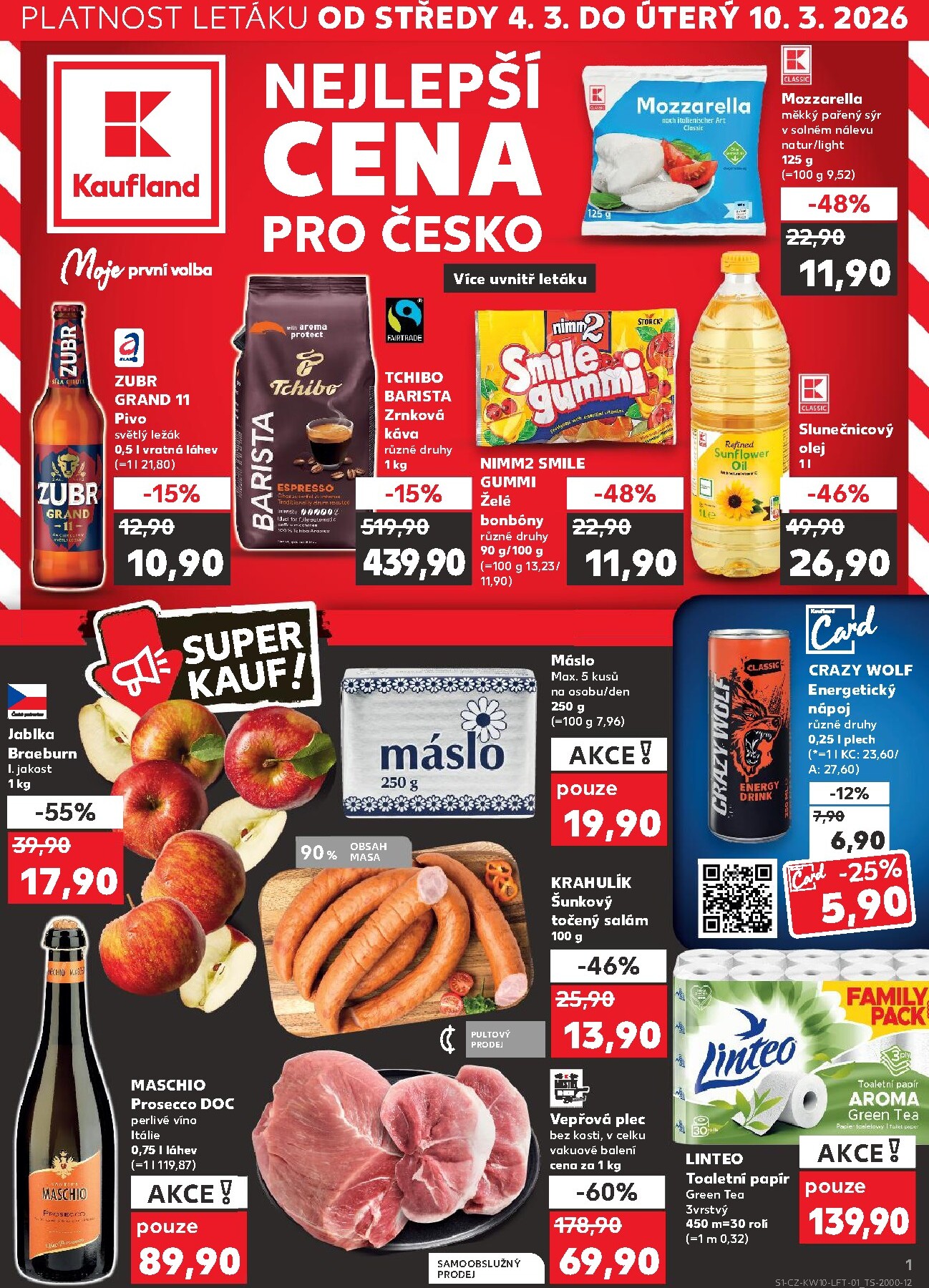 kaufland - Kaufland - Ostrava leták platný od středy 04.03.2026 do úterý 10.03.2026
