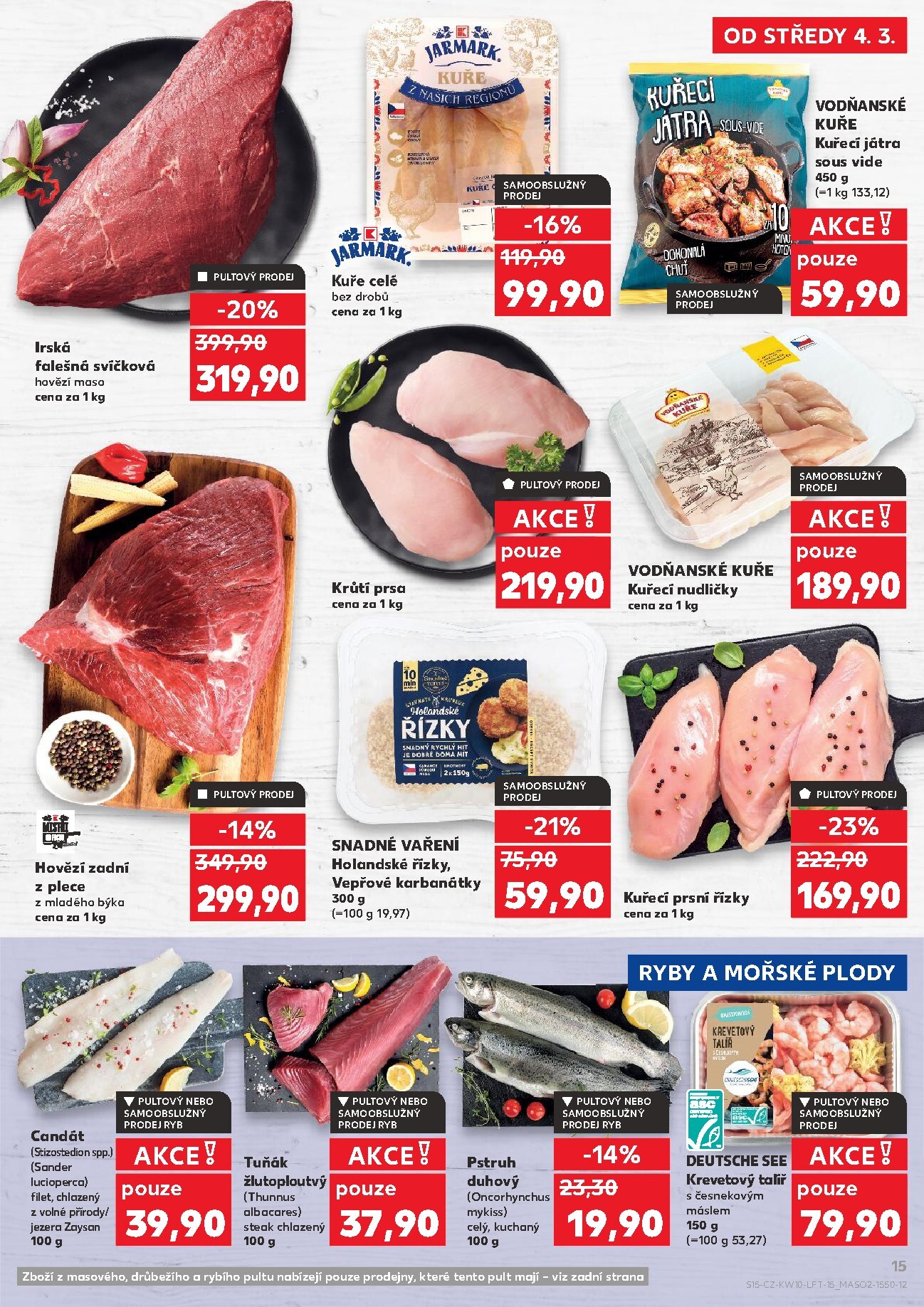 kaufland - Kaufland - Praha 4 leták platný od středy 04.03.2026 do úterý 10.03.2026 - page: 15