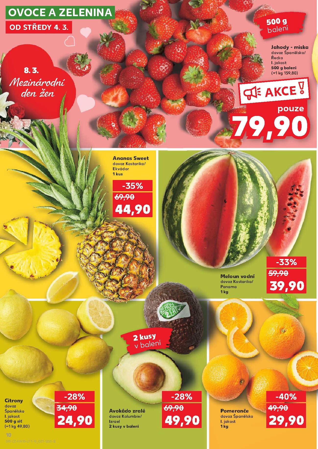 kaufland - Kaufland - Praha 4 leták platný od středy 04.03.2026 do úterý 10.03.2026 - page: 10