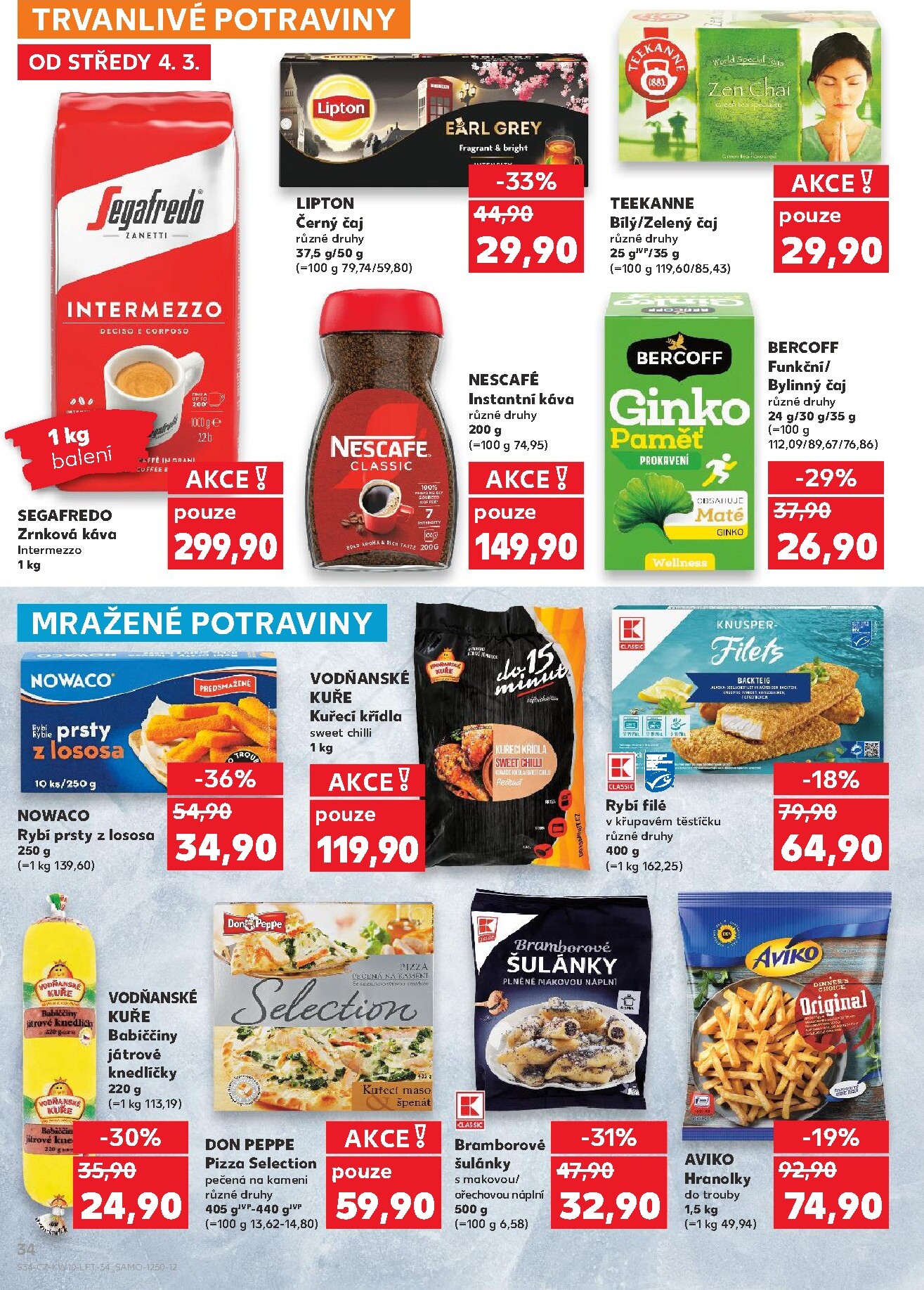 kaufland - Kaufland - Praha 4 leták platný od středy 04.03.2026 do úterý 10.03.2026 - page: 34