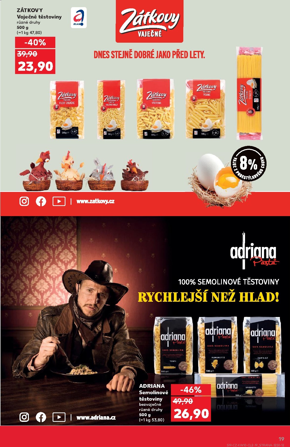 kaufland - Kaufland - Oblíbené značky za super ceny leták platný od středy 04.03.2026 do úterý 17.03.2026 - page: 19