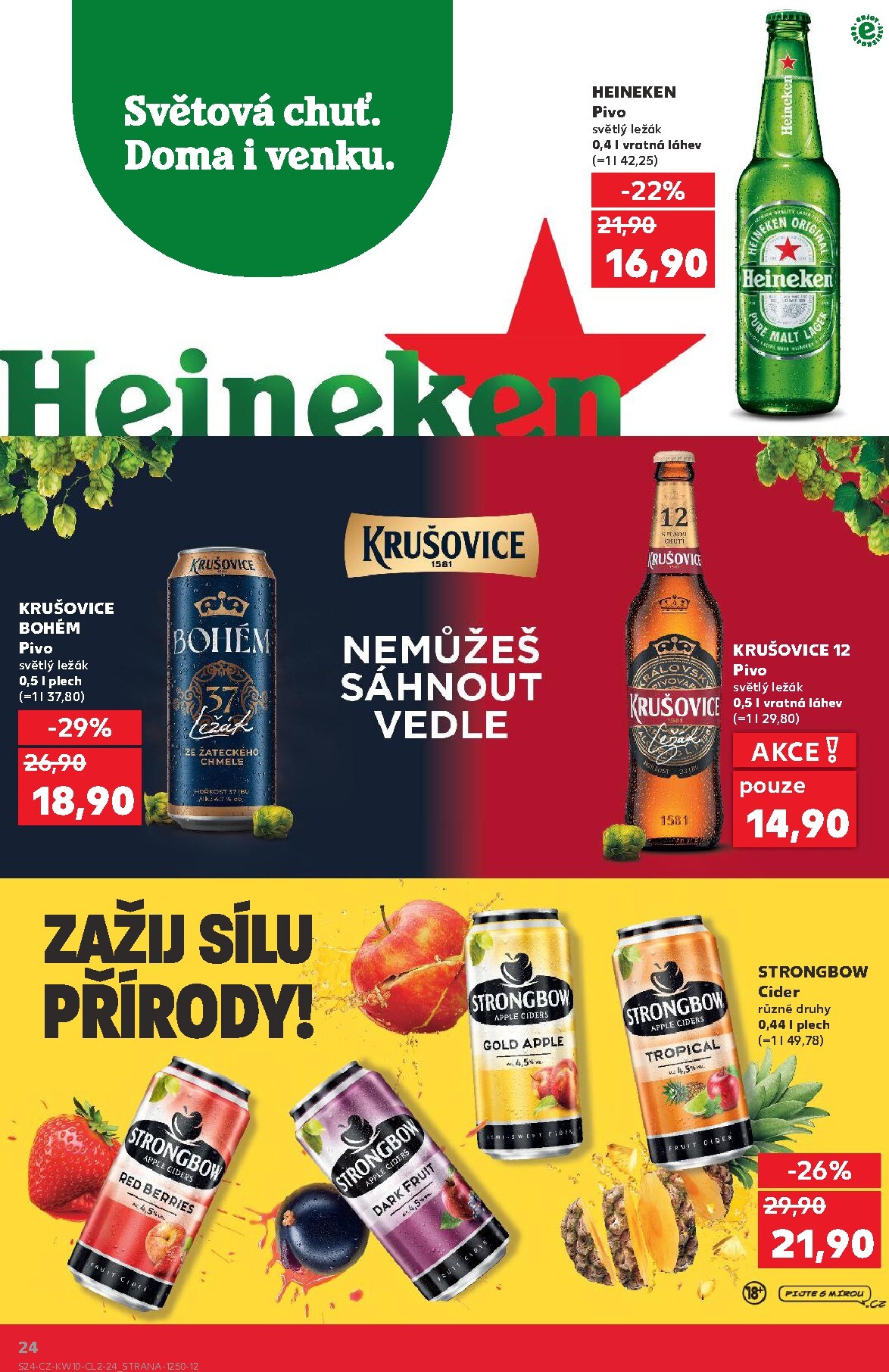 kaufland - Kaufland - Oblíbené značky za super ceny leták platný od středy 04.03.2026 do úterý 17.03.2026 - page: 24