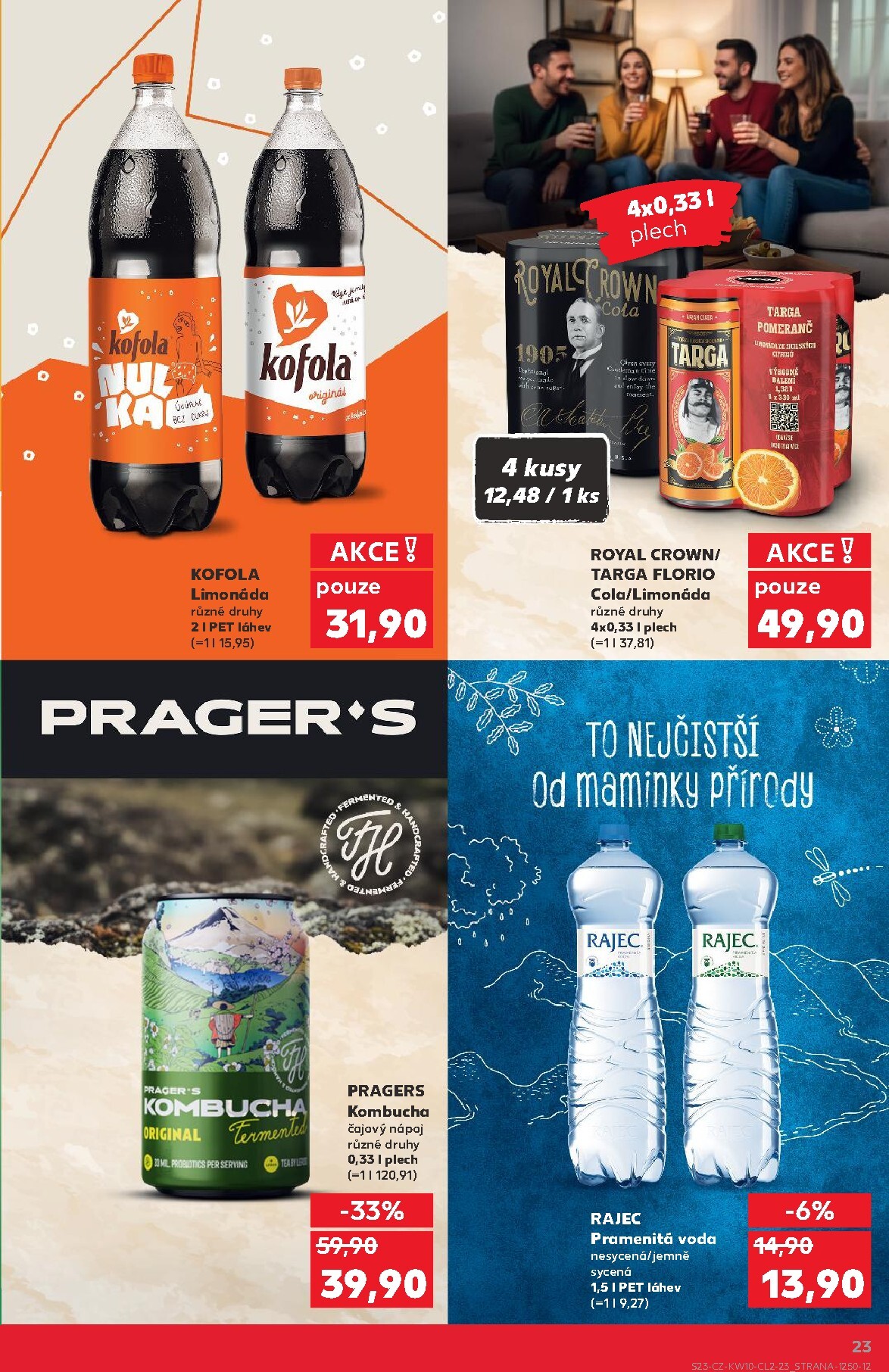 kaufland - Kaufland - Oblíbené značky za super ceny leták platný od středy 04.03.2026 do úterý 17.03.2026 - page: 23