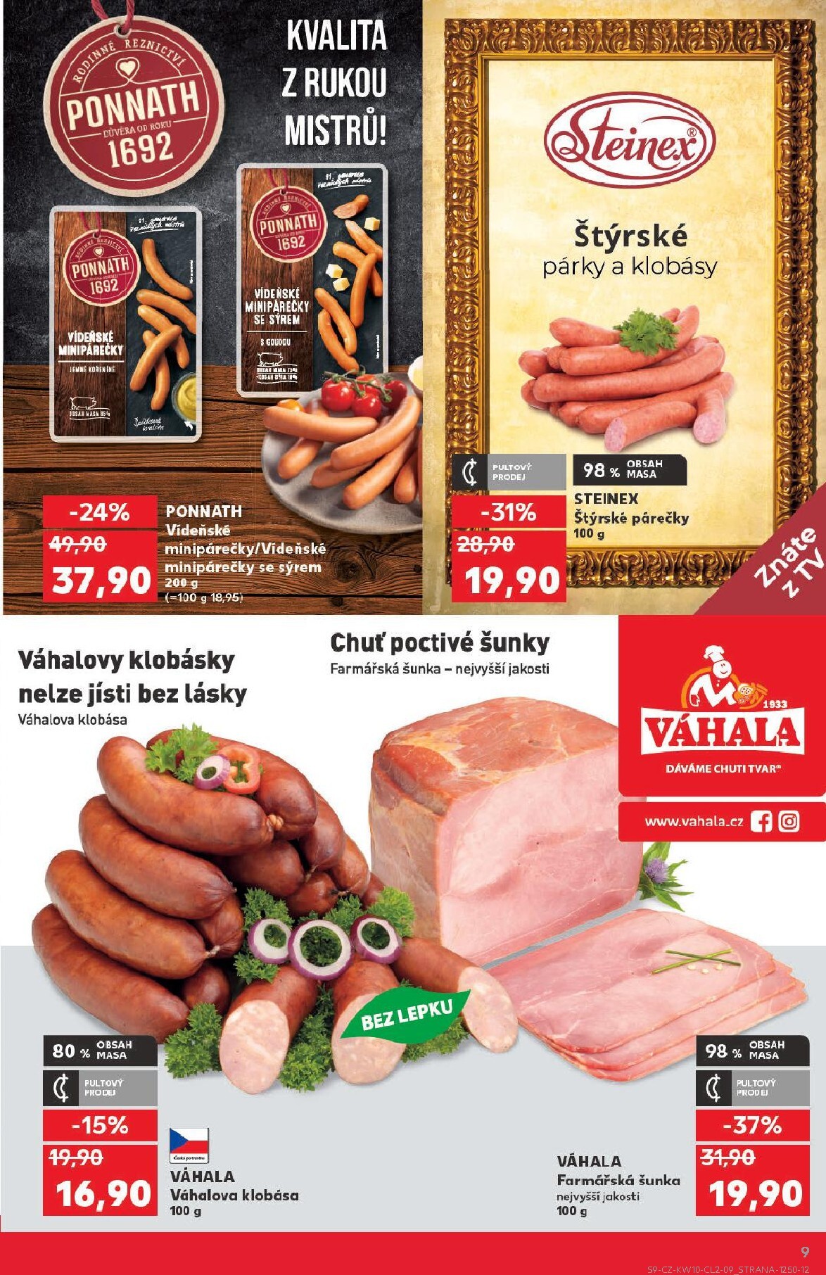 kaufland - Kaufland - Oblíbené značky za super ceny leták platný od středy 04.03.2026 do úterý 17.03.2026 - page: 9