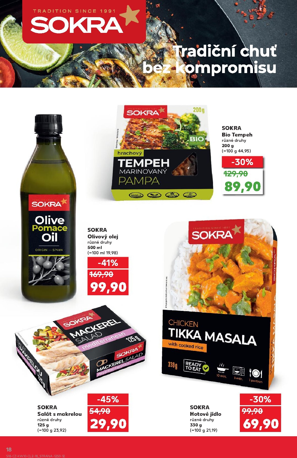 kaufland - Kaufland - Oblíbené značky za super ceny leták platný od středy 04.03.2026 do úterý 17.03.2026 - page: 18