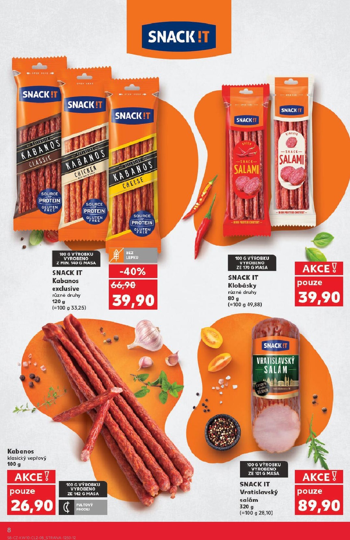 kaufland - Kaufland - Oblíbené značky za super ceny leták platný od středy 04.03.2026 do úterý 17.03.2026 - page: 8