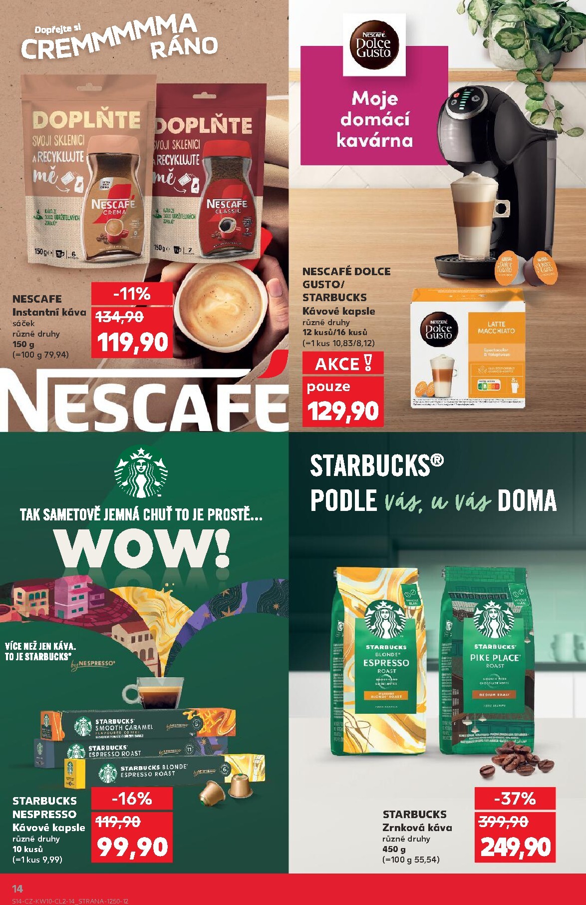 kaufland - Kaufland - Oblíbené značky za super ceny leták platný od středy 04.03.2026 do úterý 17.03.2026 - page: 14