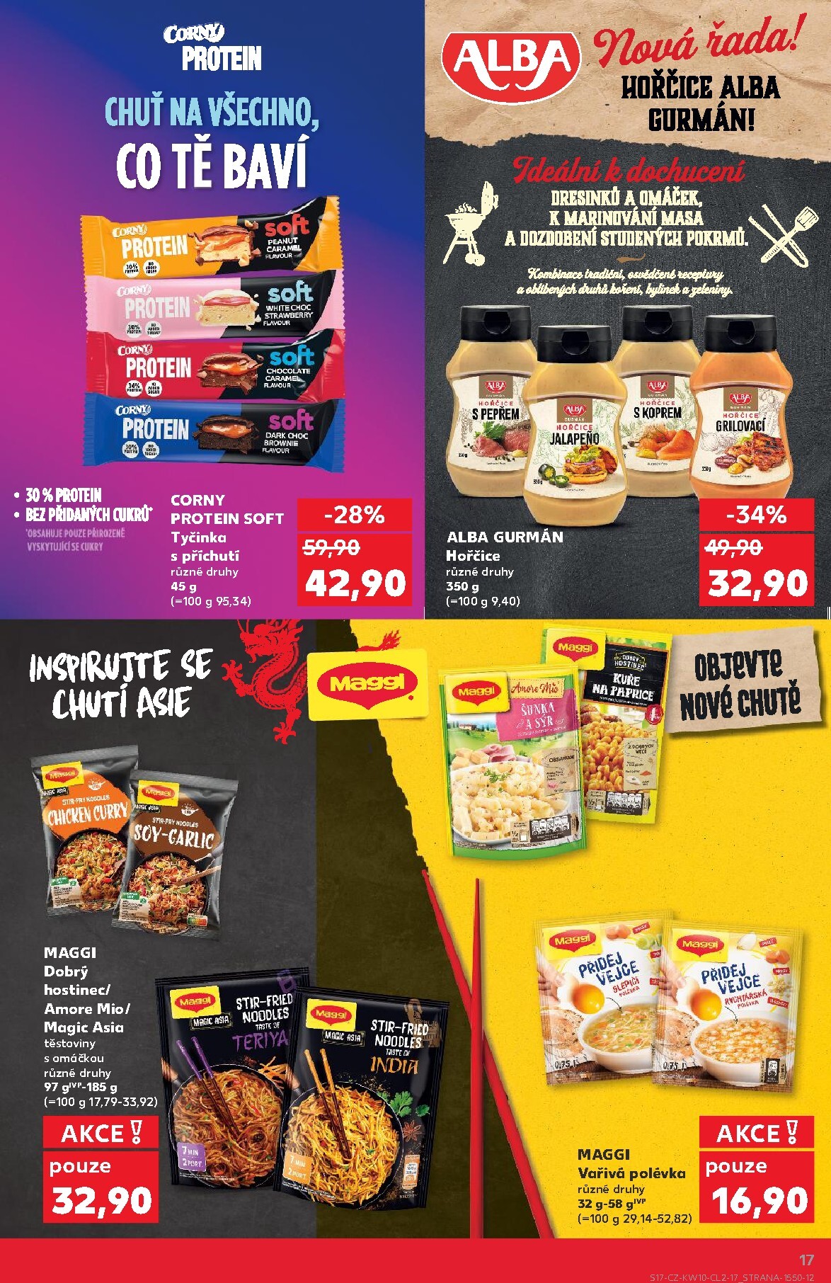 kaufland - Kaufland - Oblíbené značky za super ceny leták platný od středy 04.03.2026 do úterý 17.03.2026 - page: 17