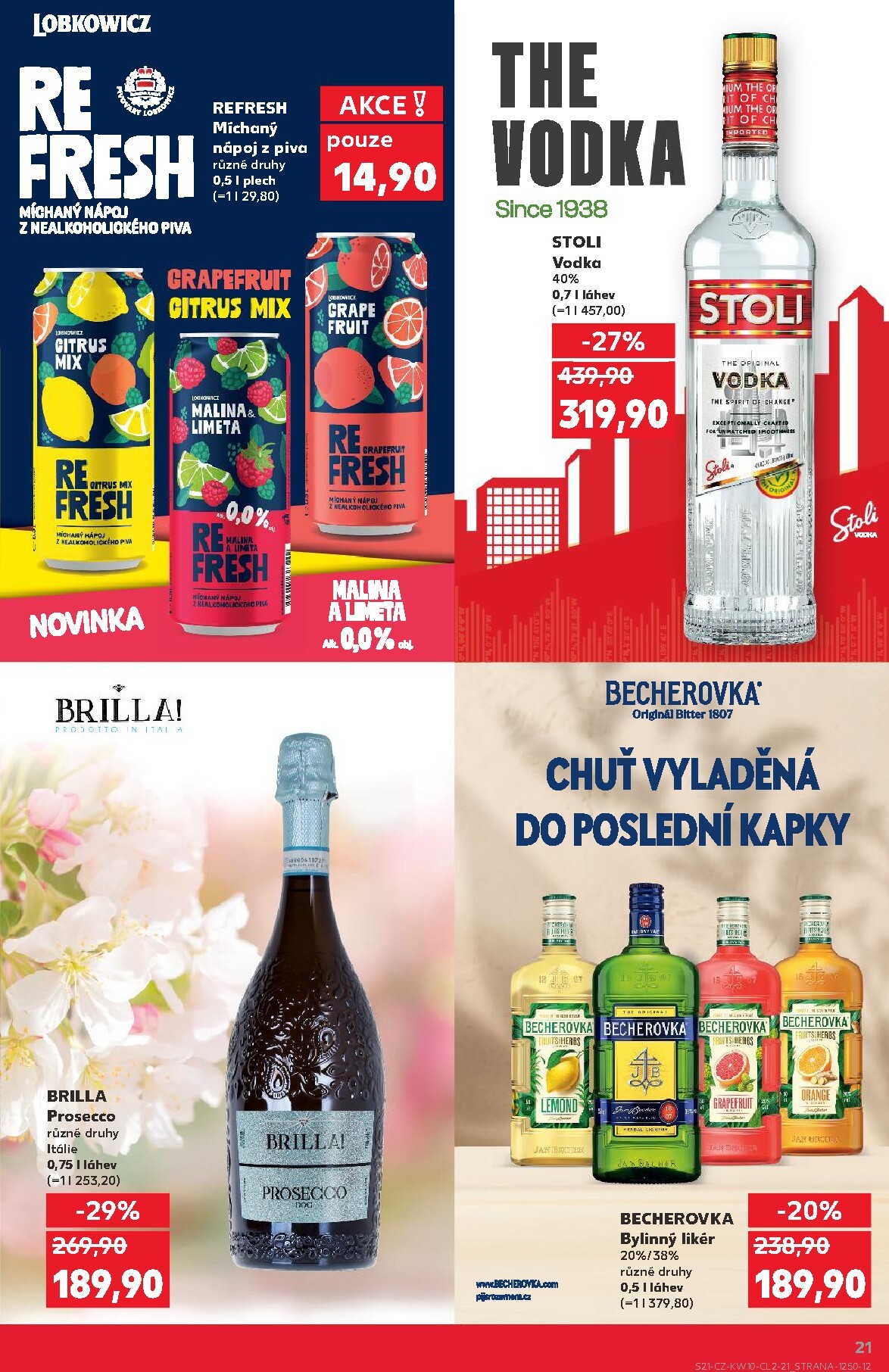 kaufland - Kaufland - Oblíbené značky za super ceny leták platný od středy 04.03.2026 do úterý 17.03.2026 - page: 21
