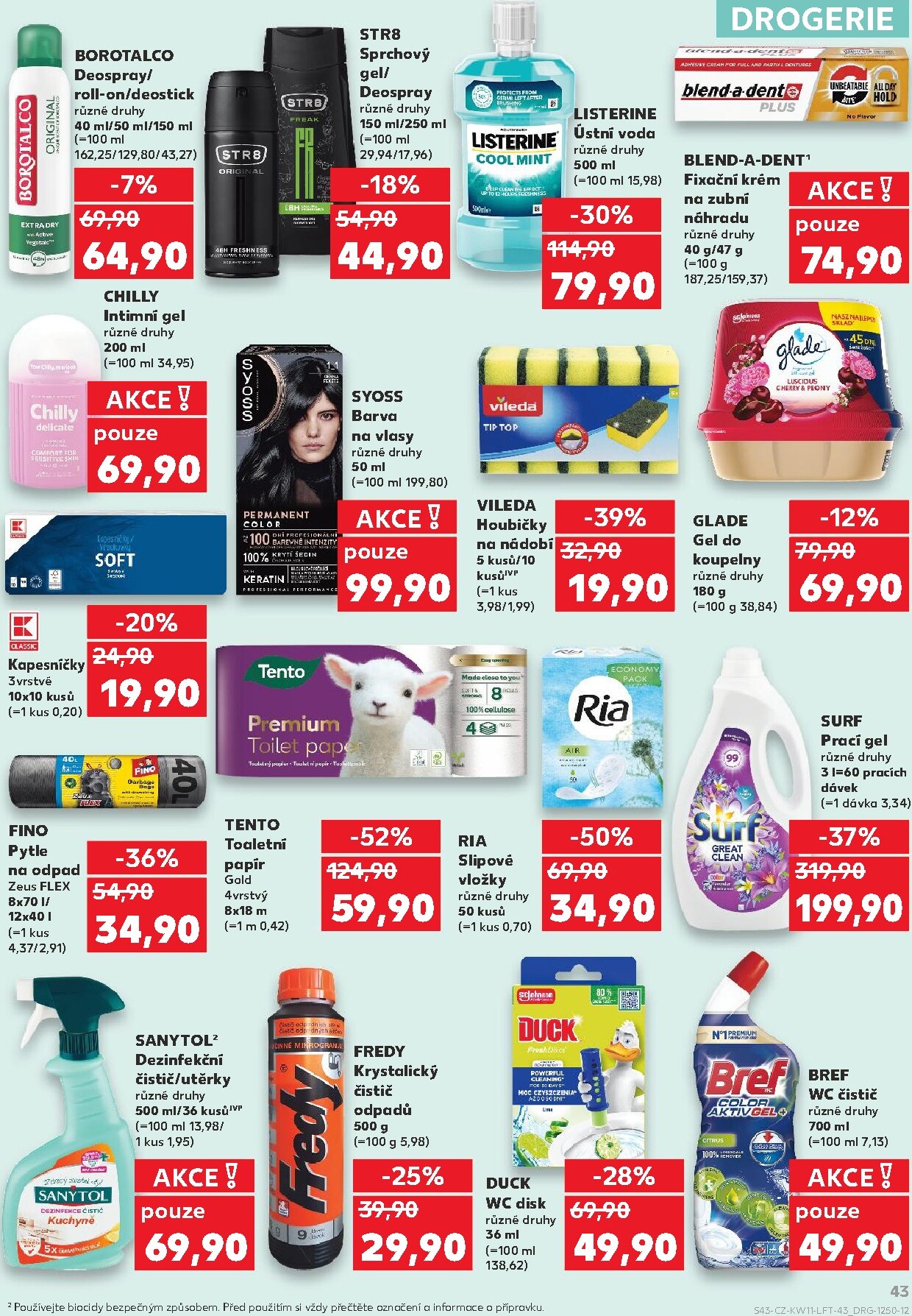 kaufland - Kaufland - Ostrava leták platný od středy 11.03.2026 do úterý 17.03.2026 - page: 43