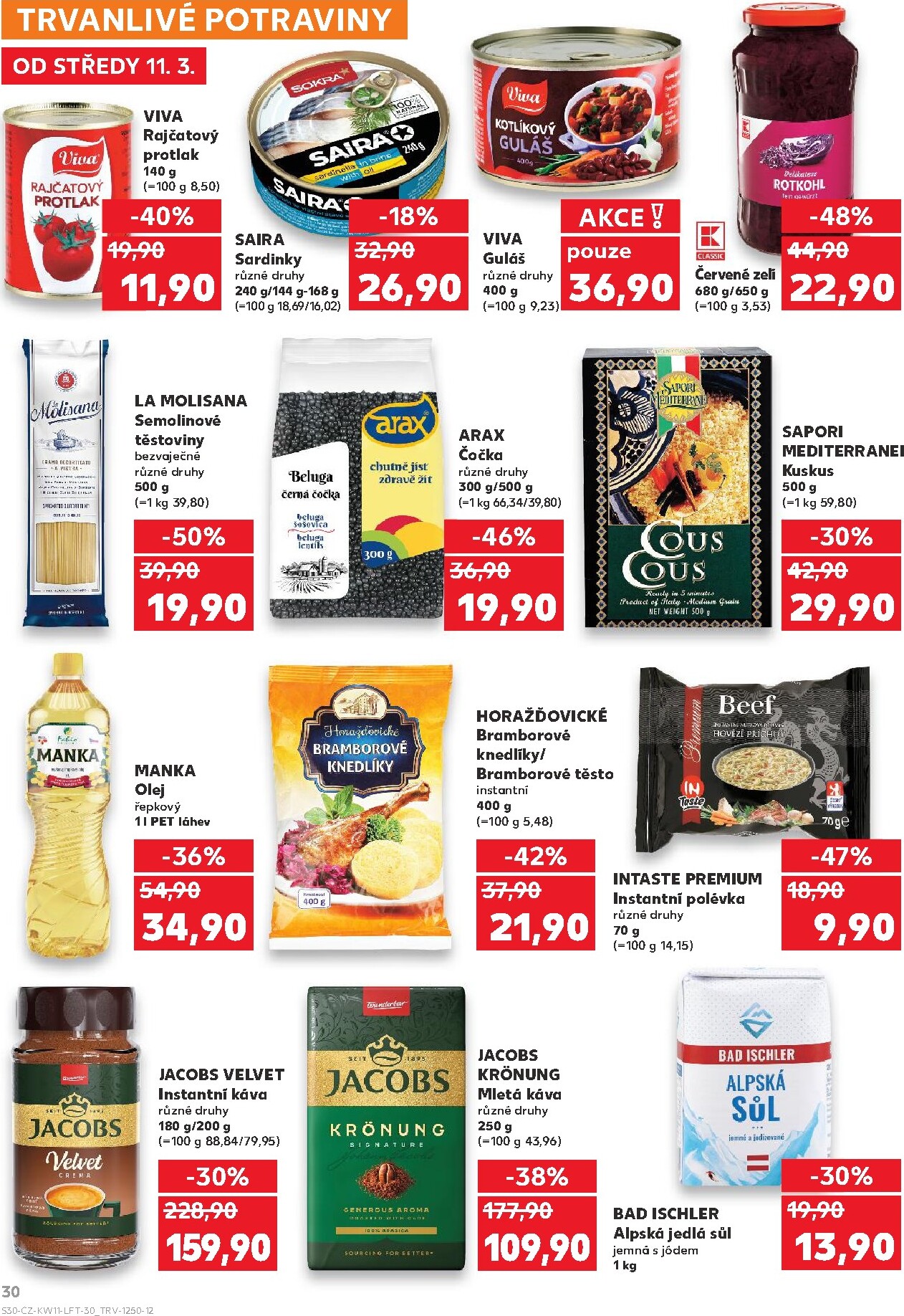 kaufland - Kaufland - Ostrava leták platný od středy 11.03.2026 do úterý 17.03.2026 - page: 30