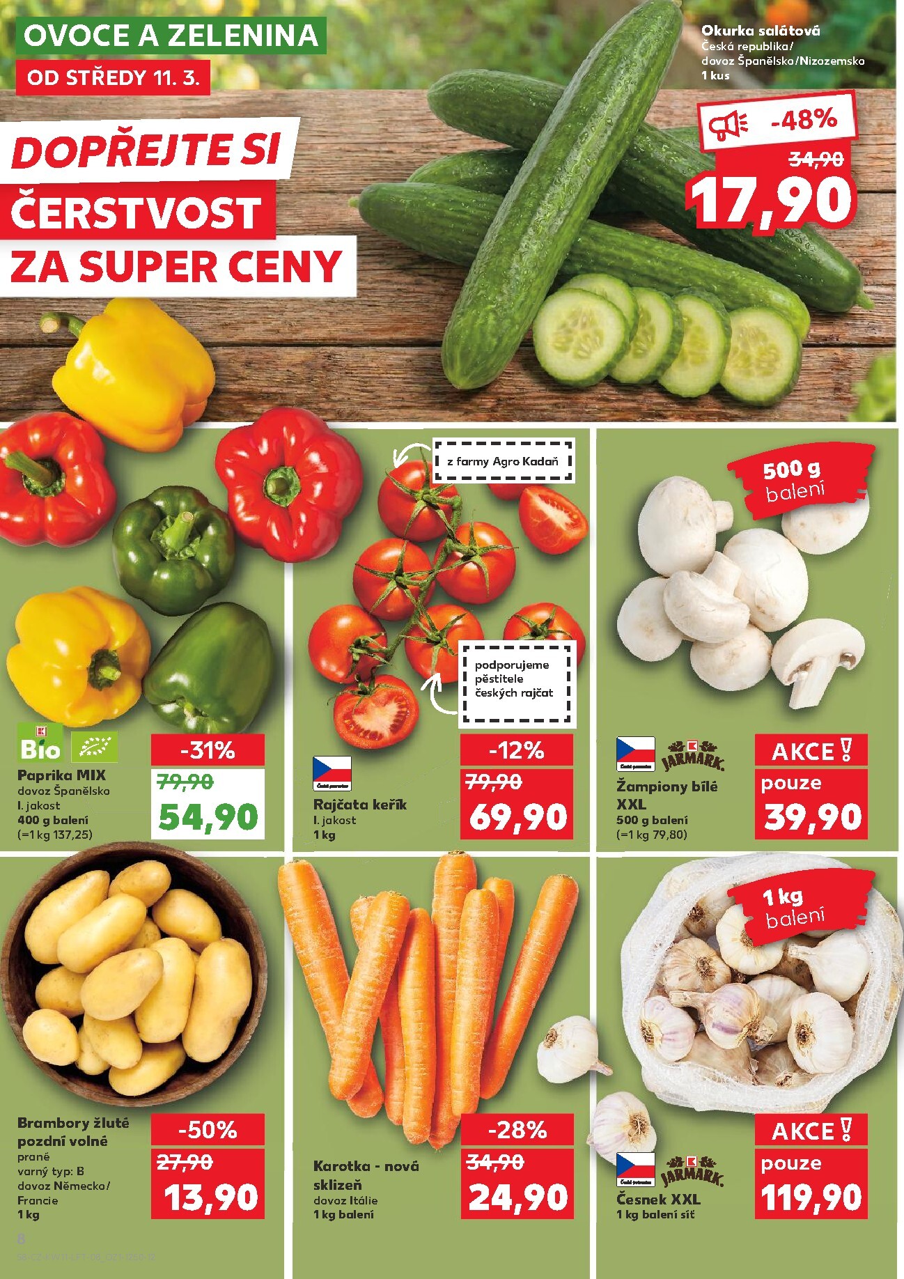 kaufland - Kaufland - Ostrava leták platný od středy 11.03.2026 do úterý 17.03.2026 - page: 8