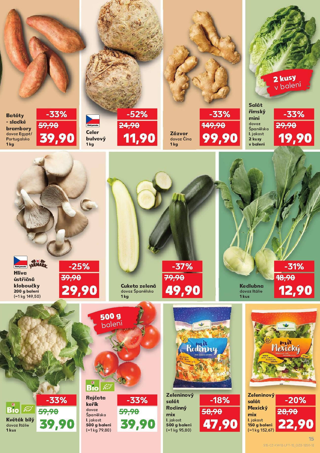 kaufland - Kaufland - Praha leták platný od středy 18.03.2026 do úterý 24.03.2026 - page: 15