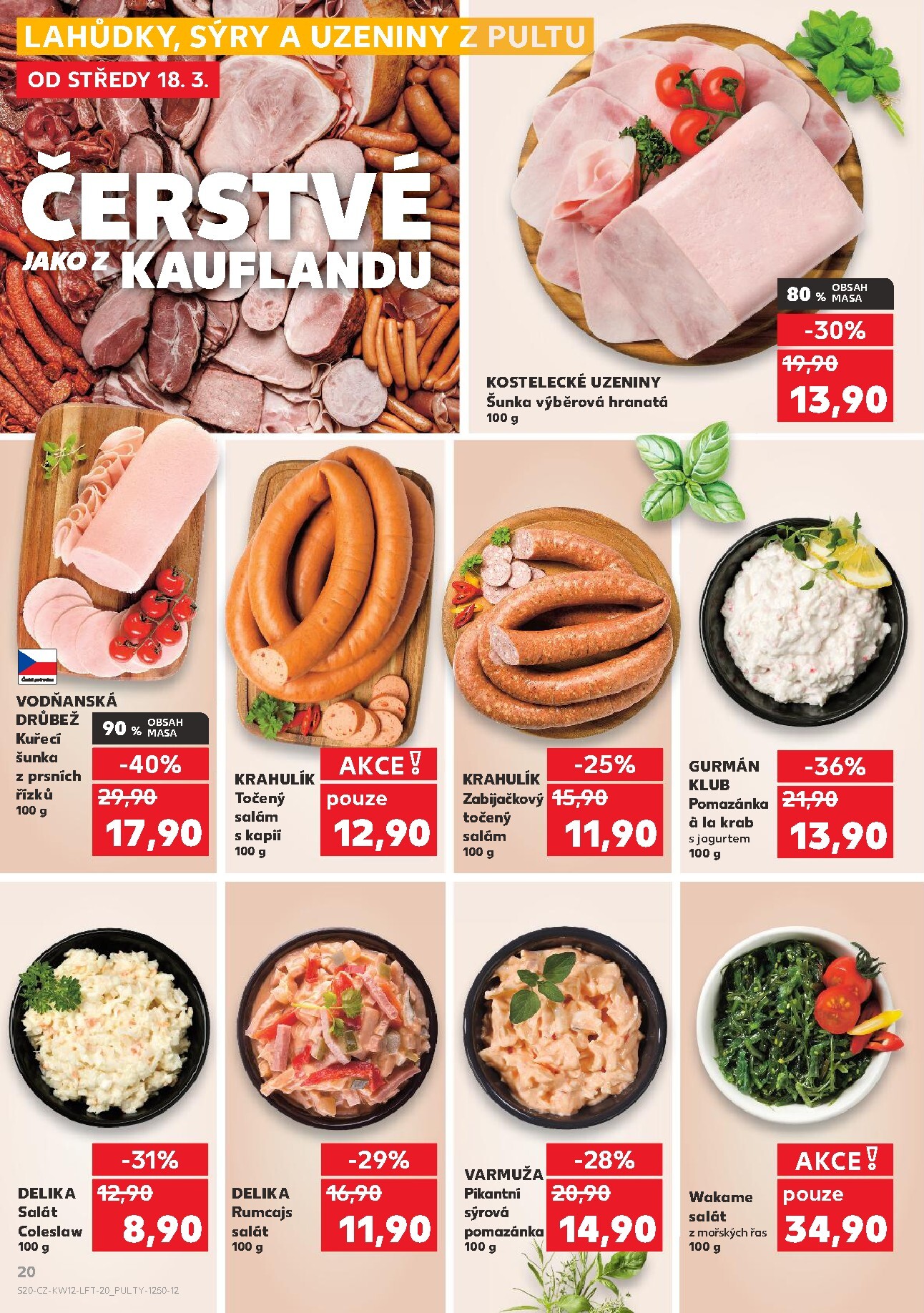 kaufland - Kaufland - Praha leták platný od středy 18.03.2026 do úterý 24.03.2026 - page: 20