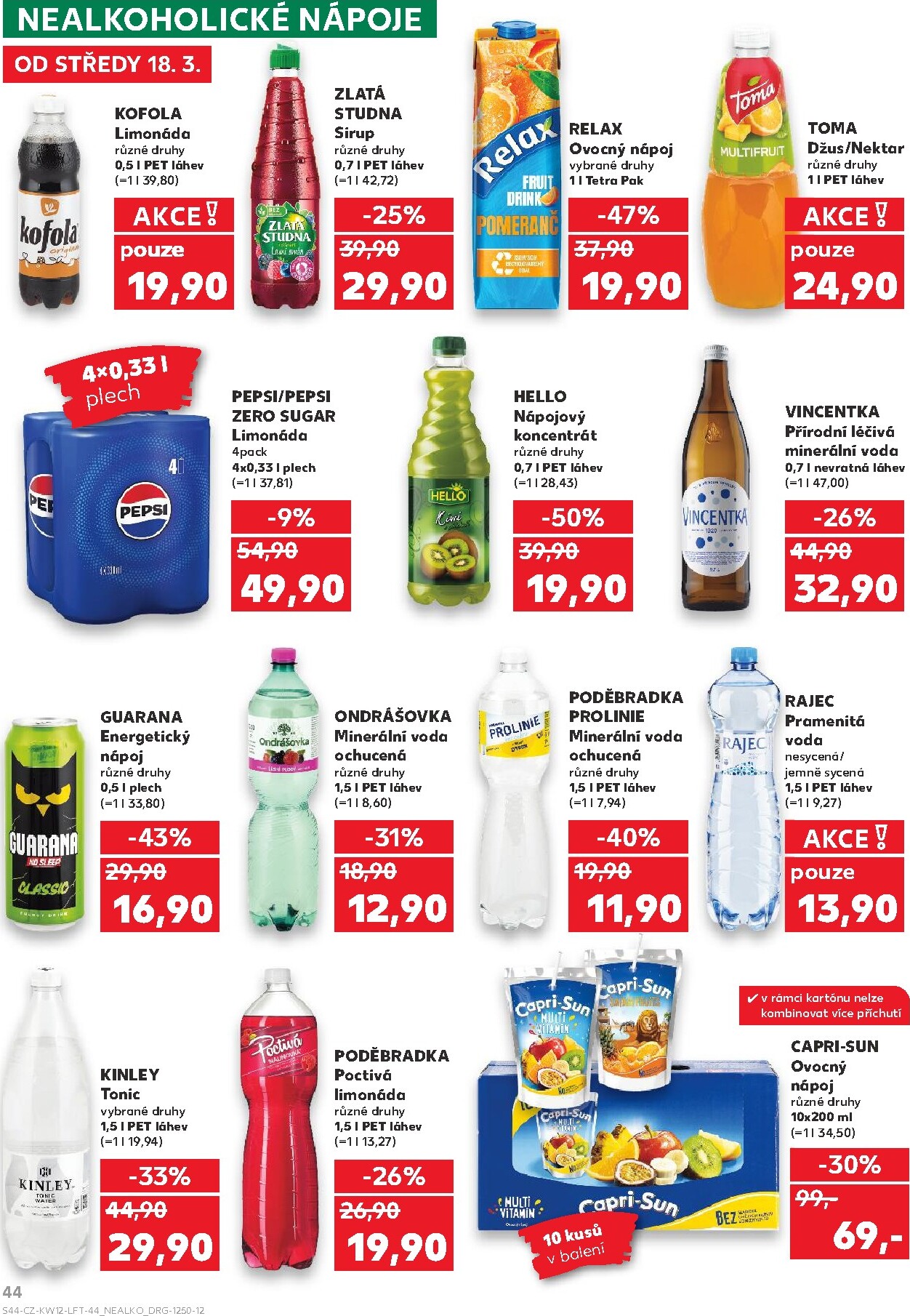 kaufland - Kaufland - Praha leták platný od středy 18.03.2026 do úterý 24.03.2026 - page: 44