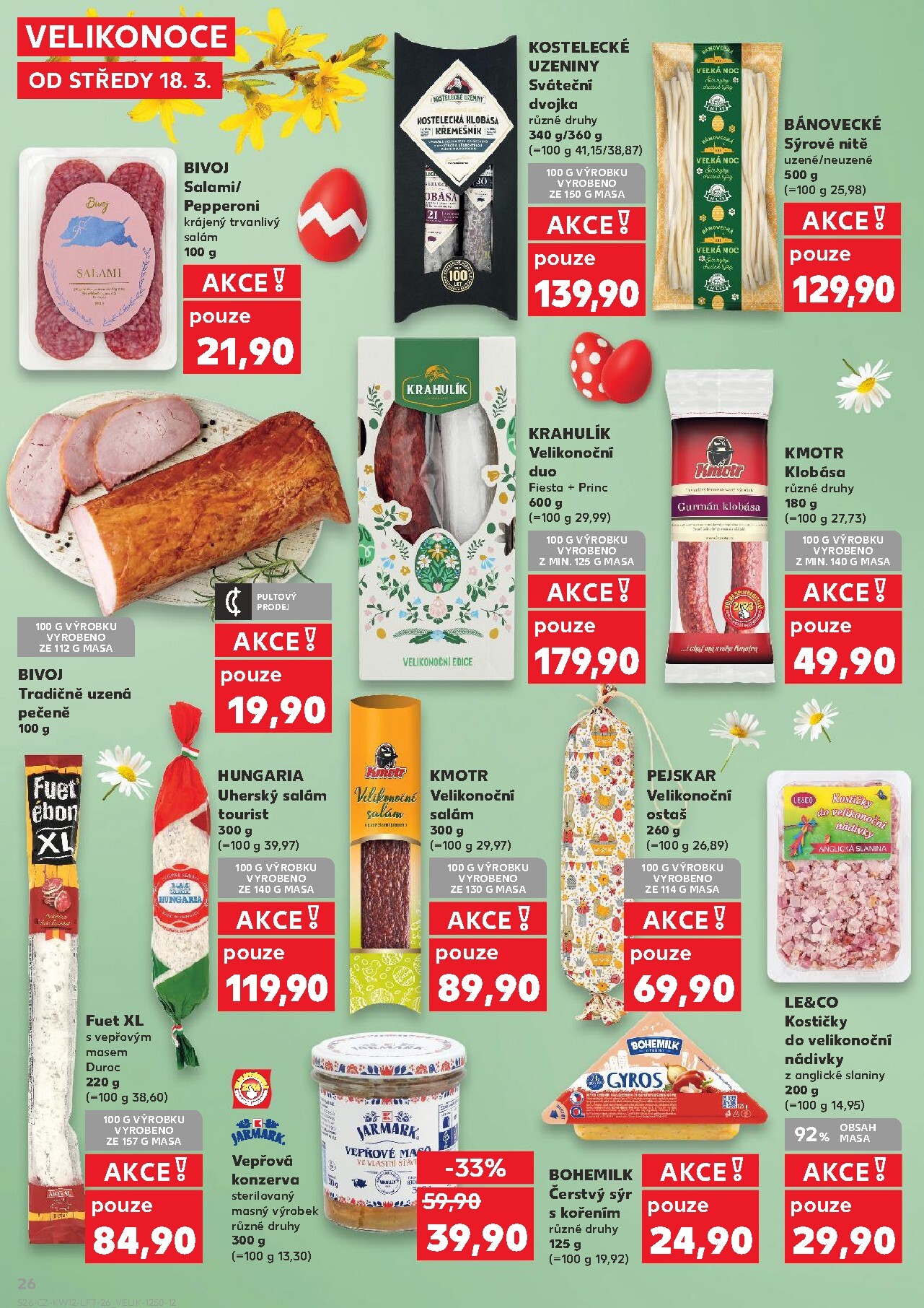 kaufland - Kaufland - Ostrava leták platný od středy 18.03.2026 do úterý 24.03.2026 - page: 26
