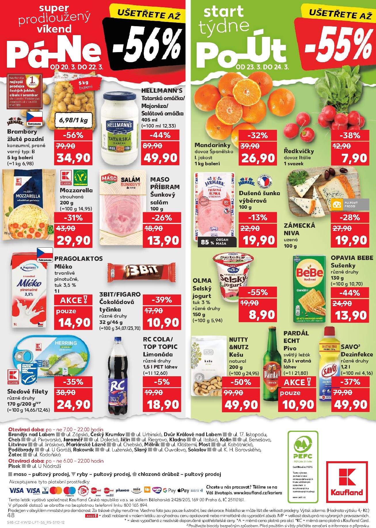 kaufland - Kaufland - Kolín leták platný od středy 18.03.2026 do úterý 24.03.2026 - page: 48