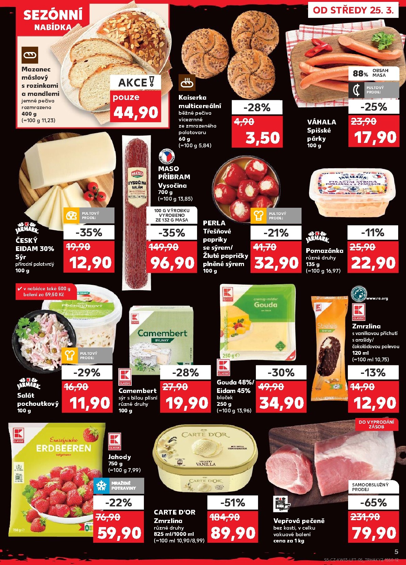 kaufland - Kaufland - Praha leták platný od středy 25.03.2026 do úterý 31.03.2026 - page: 5