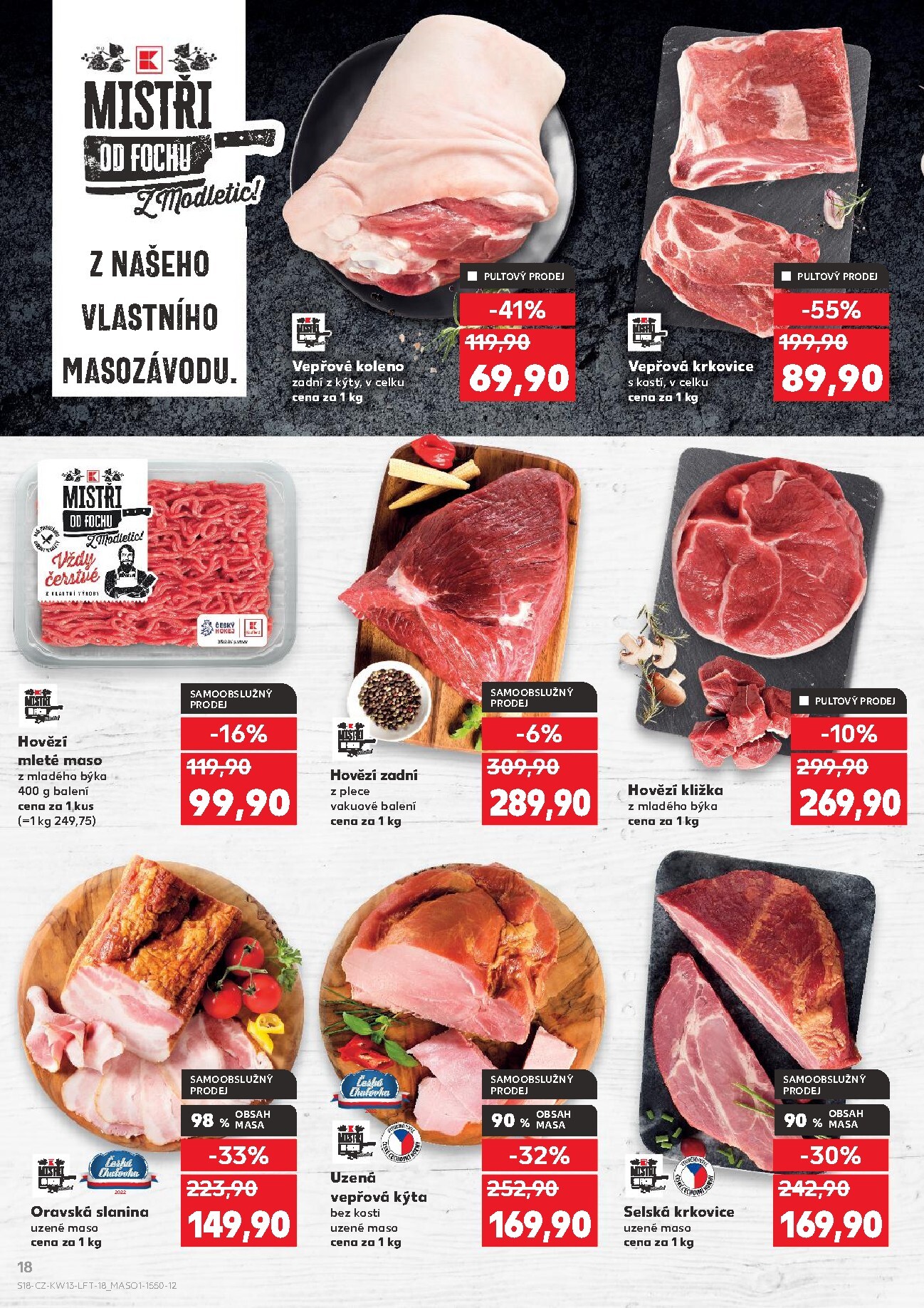 kaufland - Kaufland - Praha leták platný od středy 25.03.2026 do úterý 31.03.2026 - page: 18