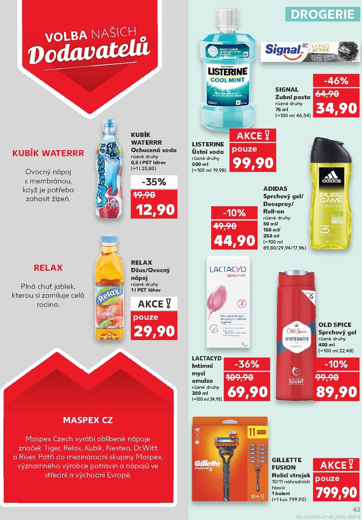 kaufland - Kaufland - Praha leták platný od středy 25.03.2026 do úterý 31.03.2026 - page: 43