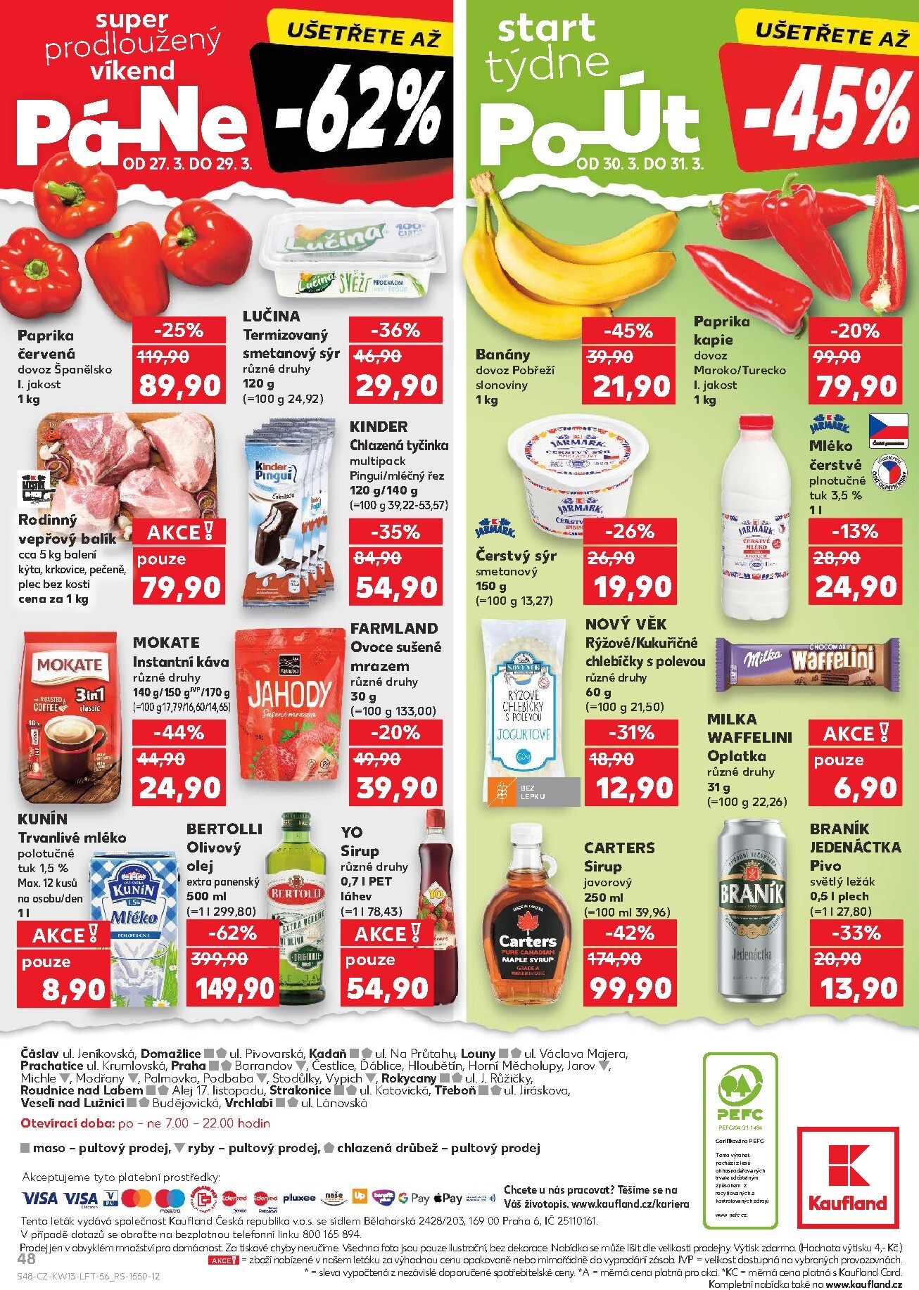 kaufland - Kaufland - Praha leták platný od středy 25.03.2026 do úterý 31.03.2026 - page: 48