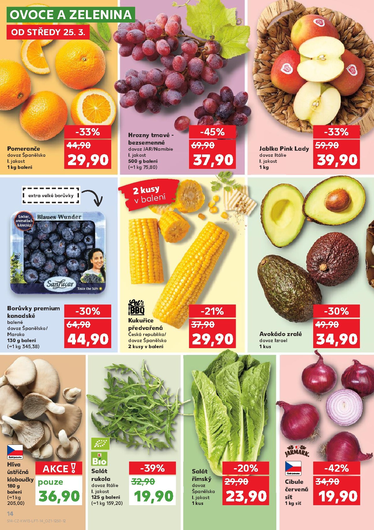 kaufland - Kaufland - Brno leták platný od středy 25.03.2026 do úterý 31.03.2026 - page: 14