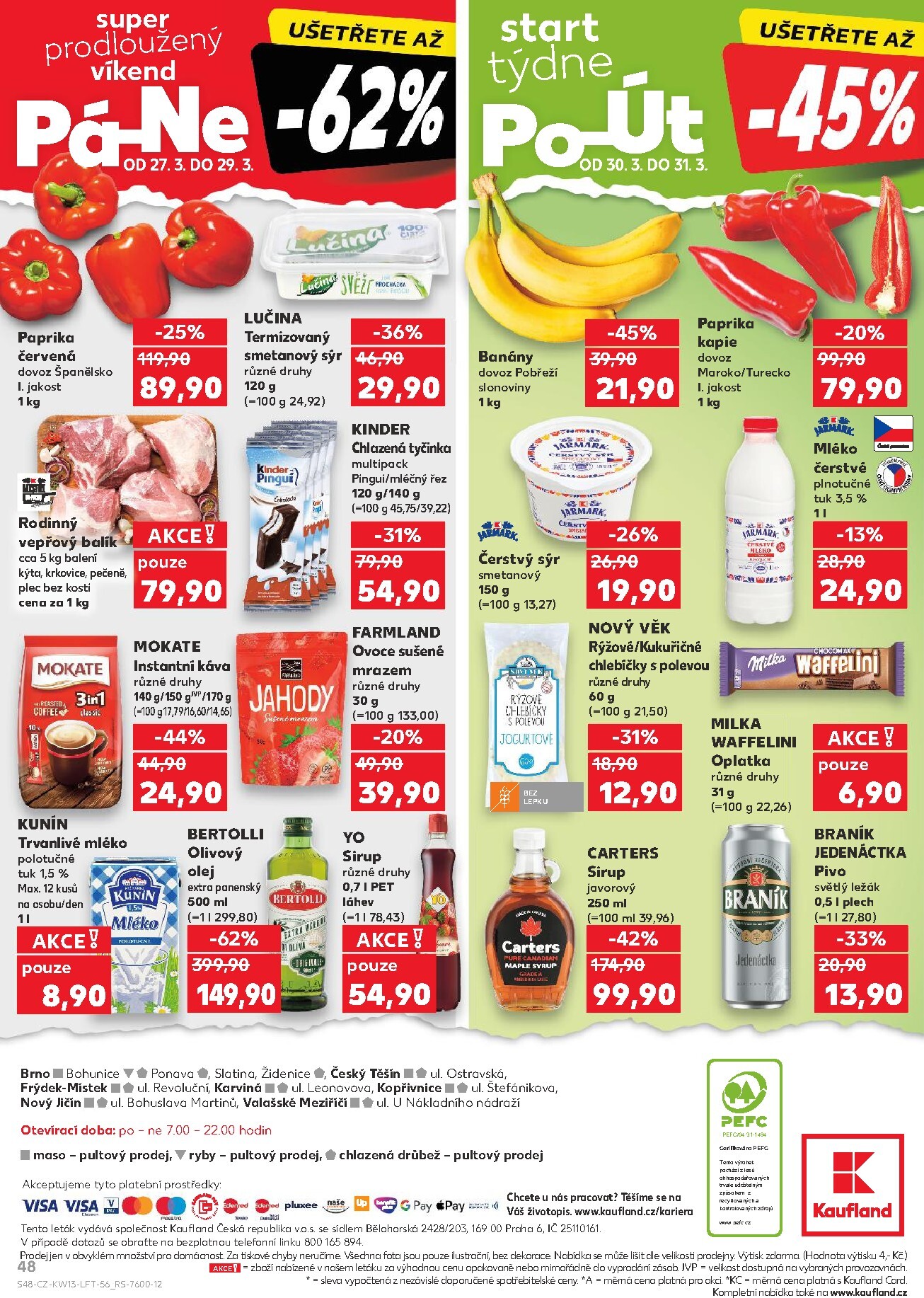 kaufland - Kaufland - Brno leták platný od středy 25.03.2026 do úterý 31.03.2026 - page: 48