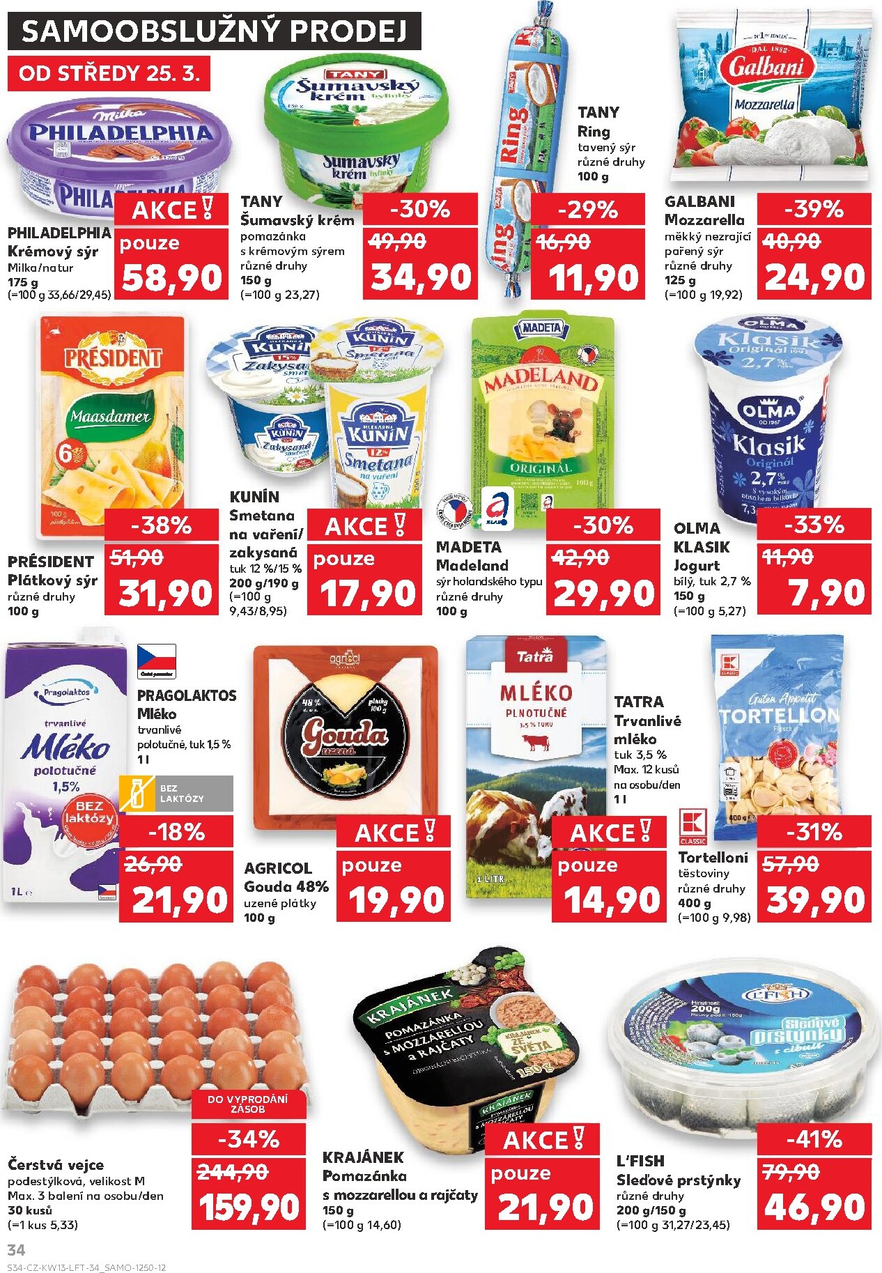 kaufland - Kaufland - Ostrava leták platný od středy 25.03.2026 do úterý 31.03.2026 - page: 34