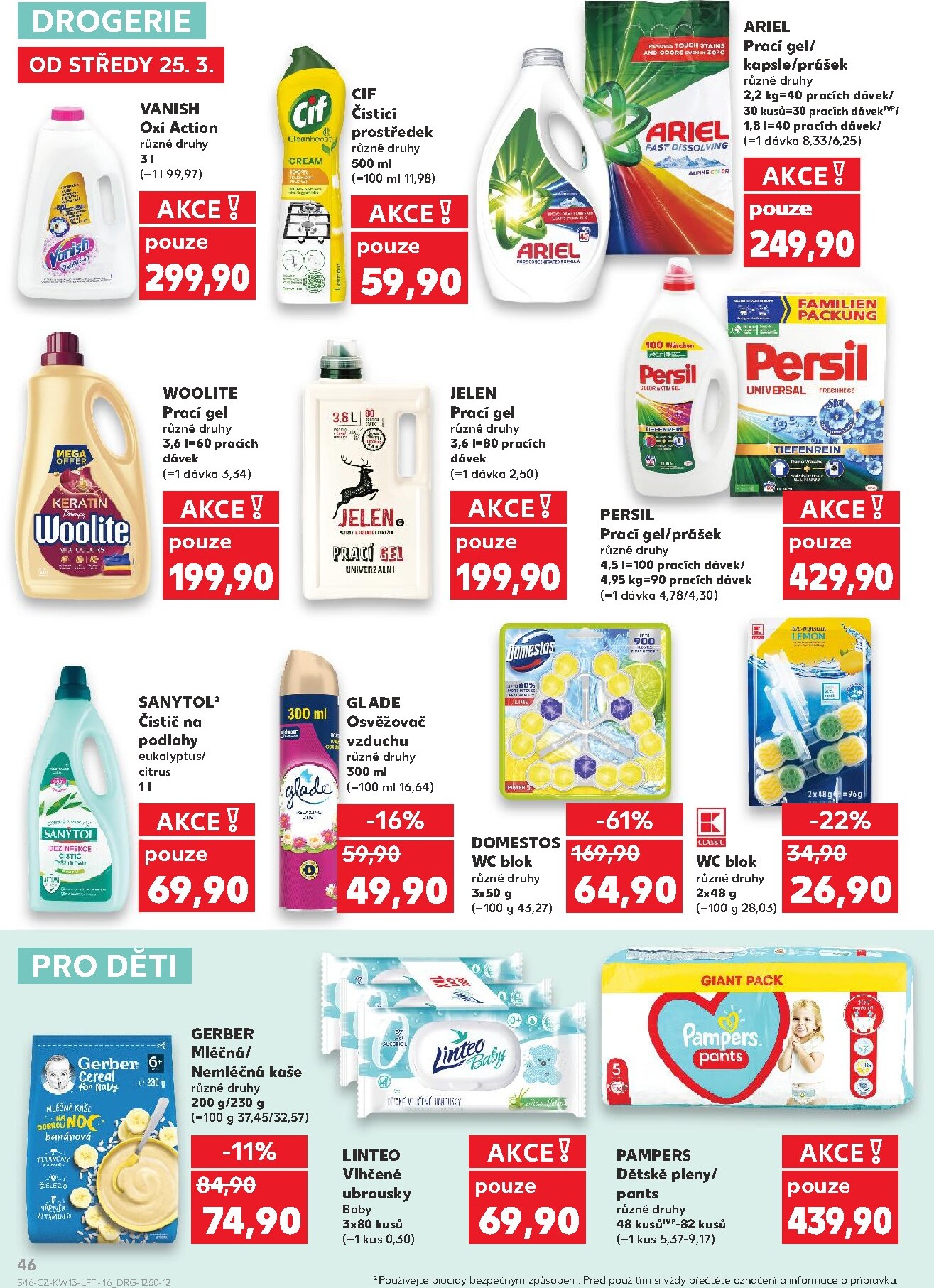 kaufland - Kaufland - Ostrava leták platný od středy 25.03.2026 do úterý 31.03.2026 - page: 46