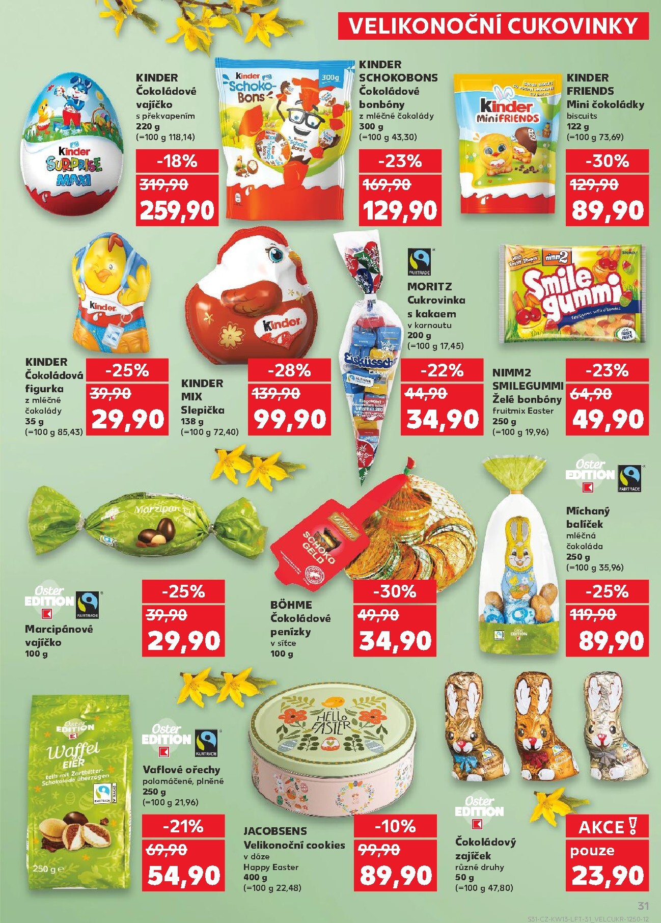 kaufland - Kaufland - Kolín leták platný od středy 25.03.2026 do úterý 31.03.2026 - page: 31