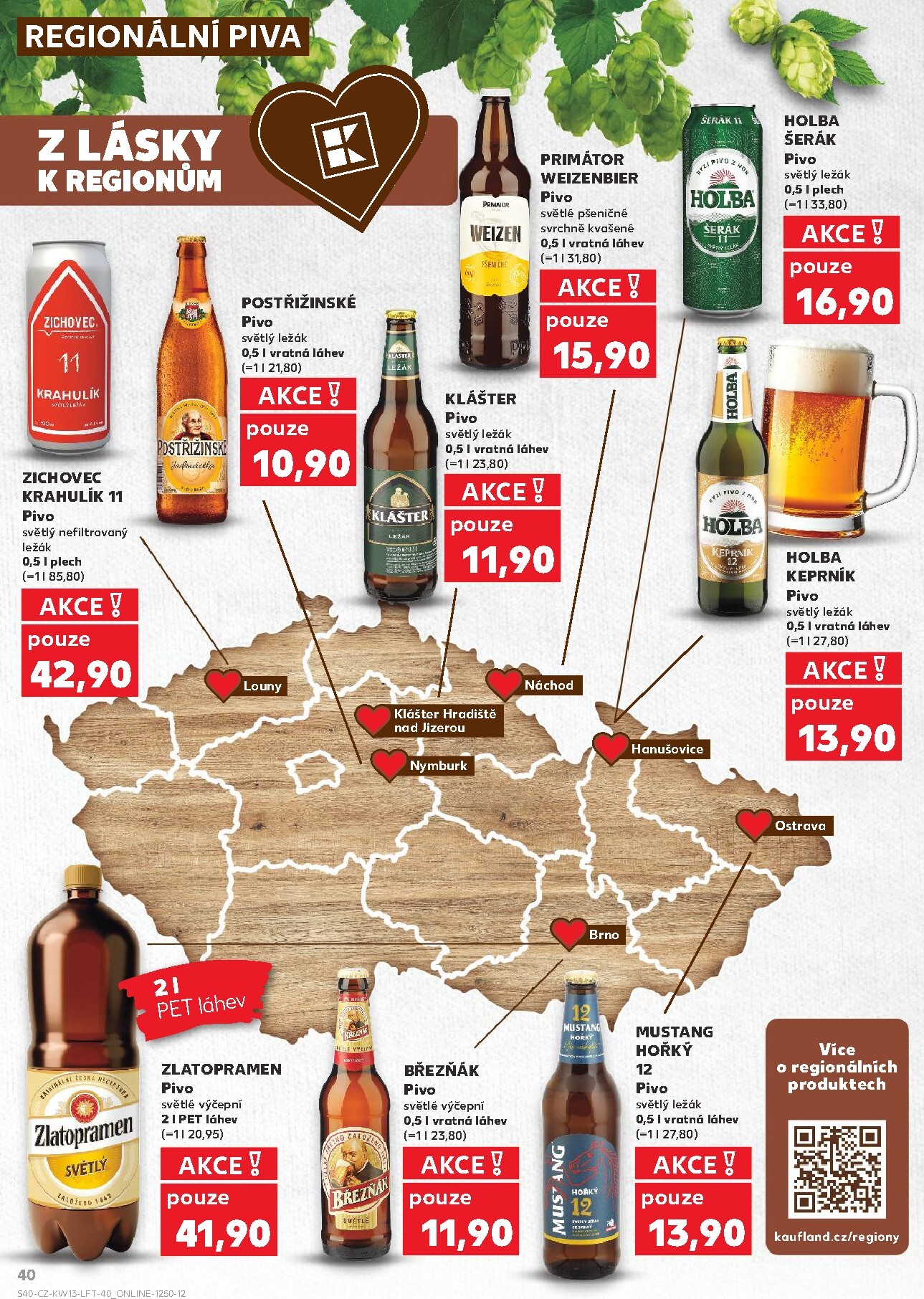 kaufland - Kaufland - Kolín leták platný od středy 25.03.2026 do úterý 31.03.2026 - page: 40