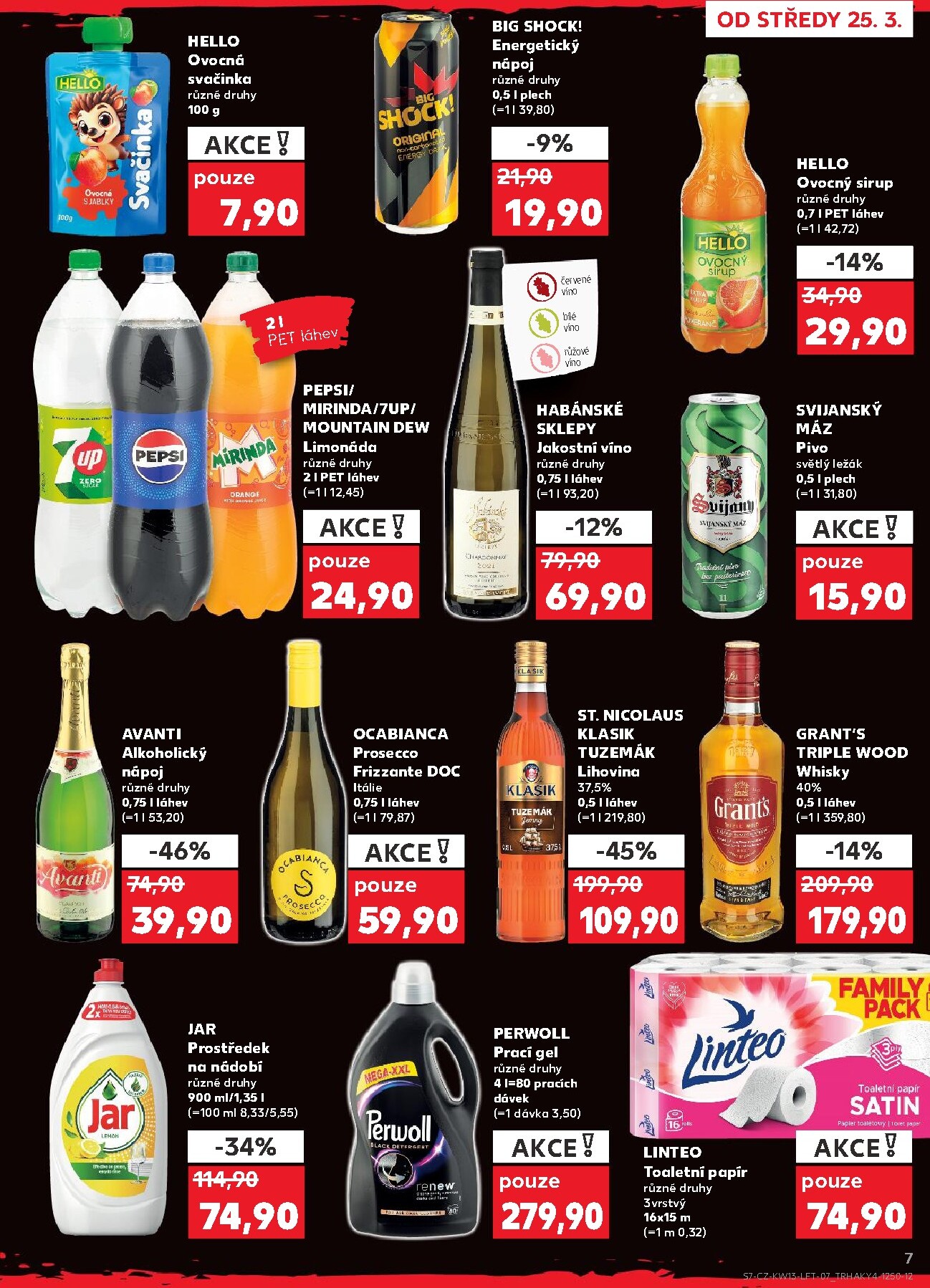 kaufland - Kaufland - Kolín leták platný od středy 25.03.2026 do úterý 31.03.2026 - page: 7