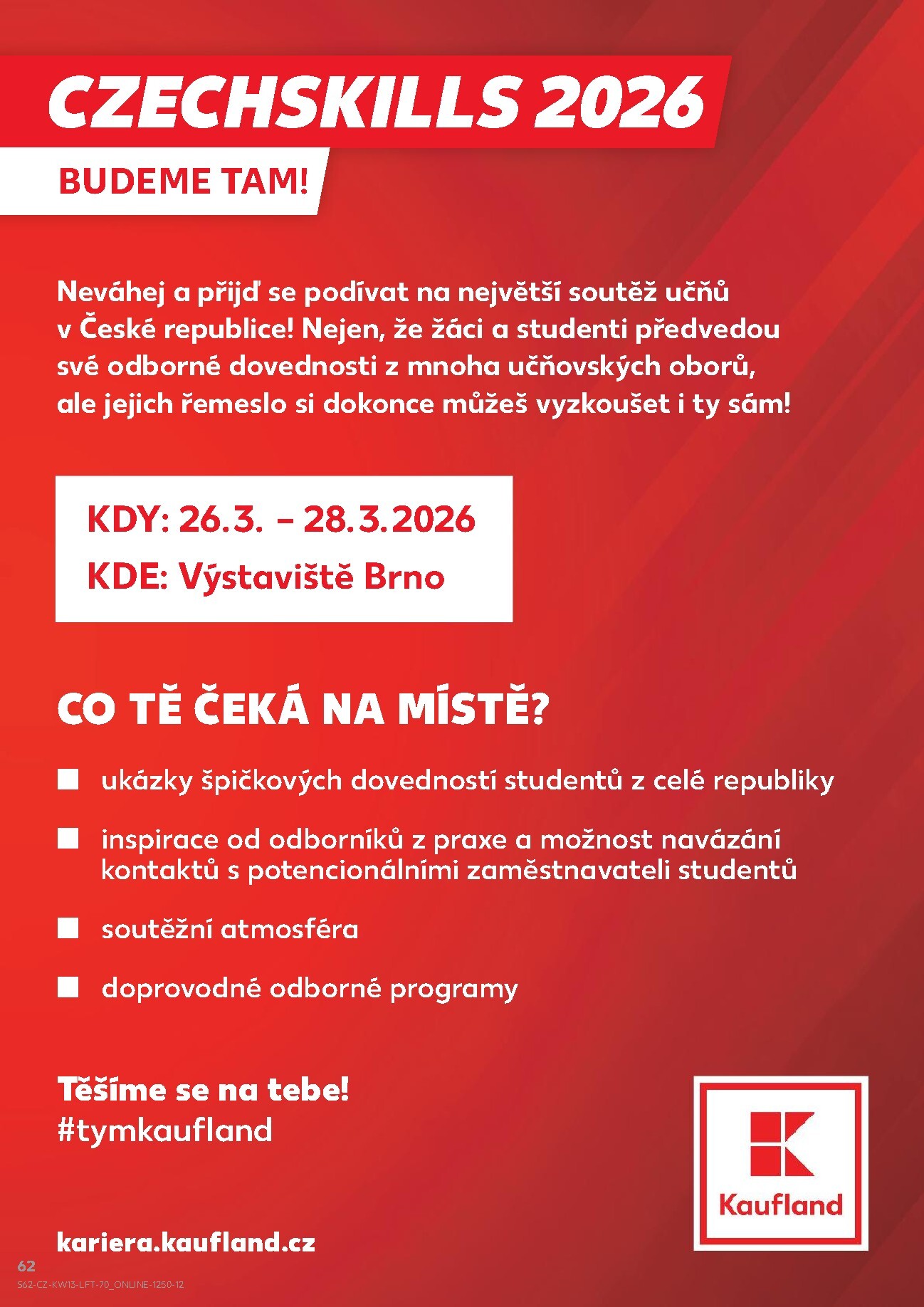 kaufland - Kaufland - Kolín leták platný od středy 25.03.2026 do úterý 31.03.2026 - page: 62
