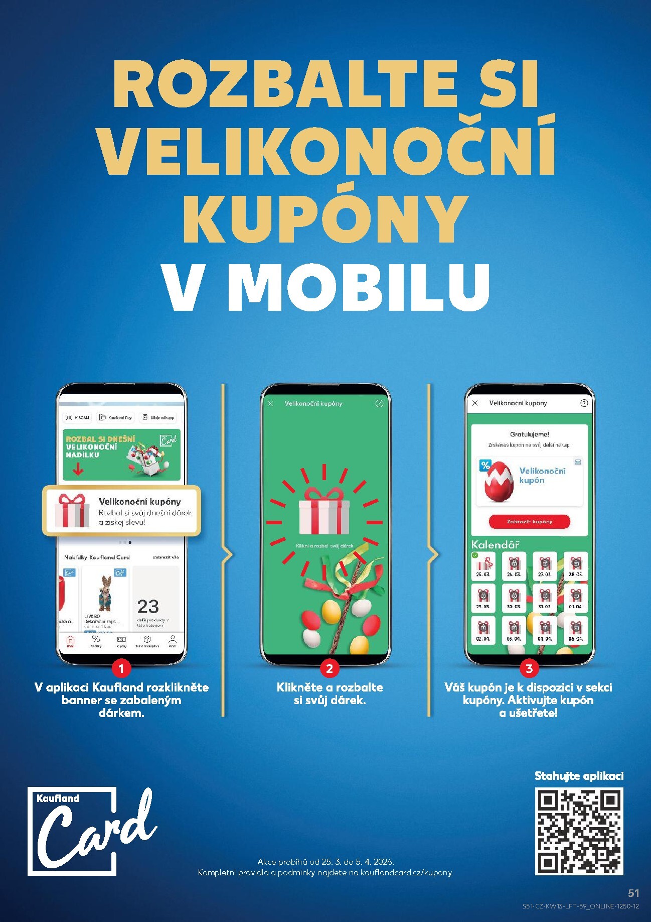 kaufland - Kaufland - Kolín leták platný od středy 25.03.2026 do úterý 31.03.2026 - page: 51