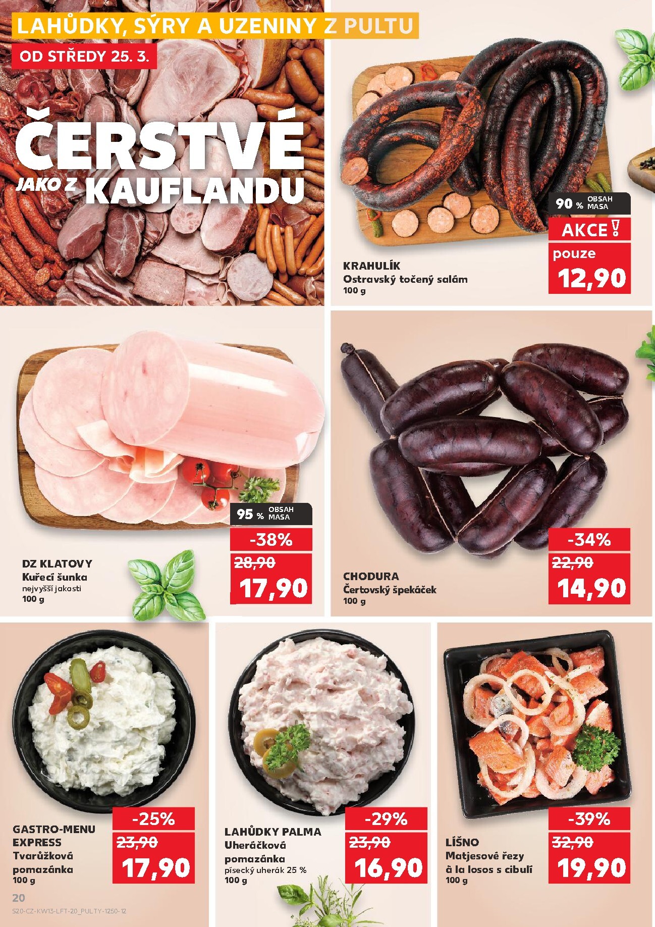 kaufland - Kaufland - Kolín leták platný od středy 25.03.2026 do úterý 31.03.2026 - page: 20