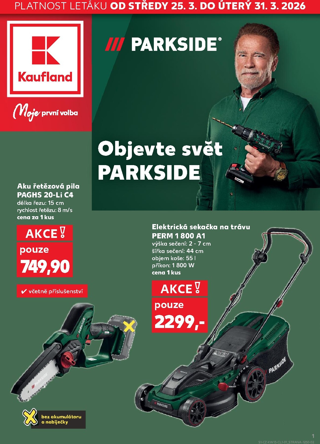 kaufland - Kaufland leták platný od středy 25.03.2026 do úterý 31.03.2026