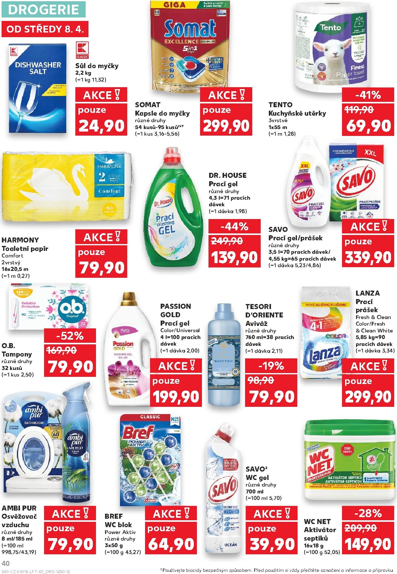 kaufland - Kaufland - Ostrava leták platný od středy 08.04.2026 do úterý 14.04.2026 - page: 40