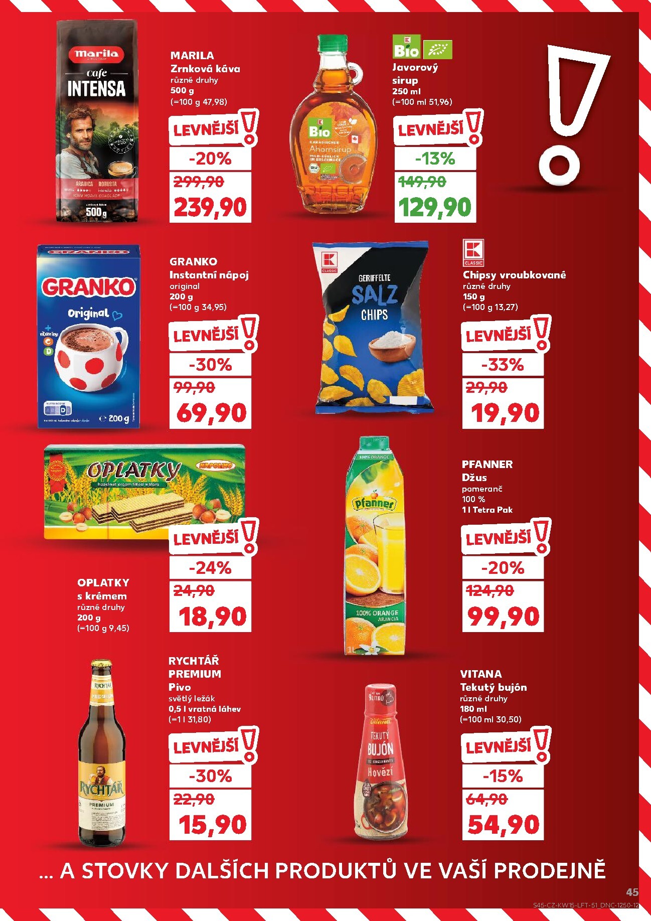 kaufland - Kaufland - Ostrava leták platný od středy 08.04.2026 do úterý 14.04.2026 - page: 45