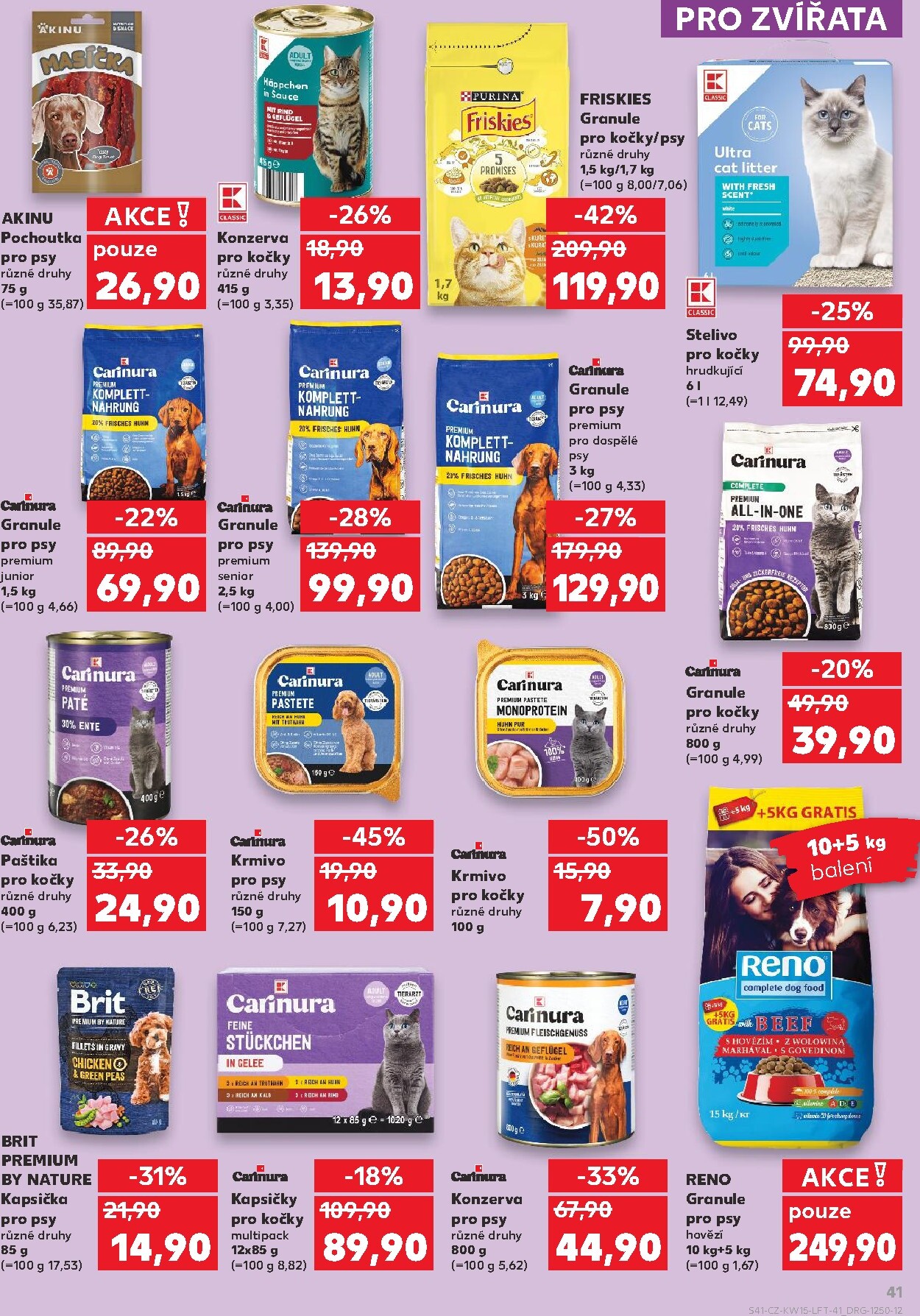 kaufland - Kaufland - Ostrava leták platný od středy 08.04.2026 do úterý 14.04.2026 - page: 41