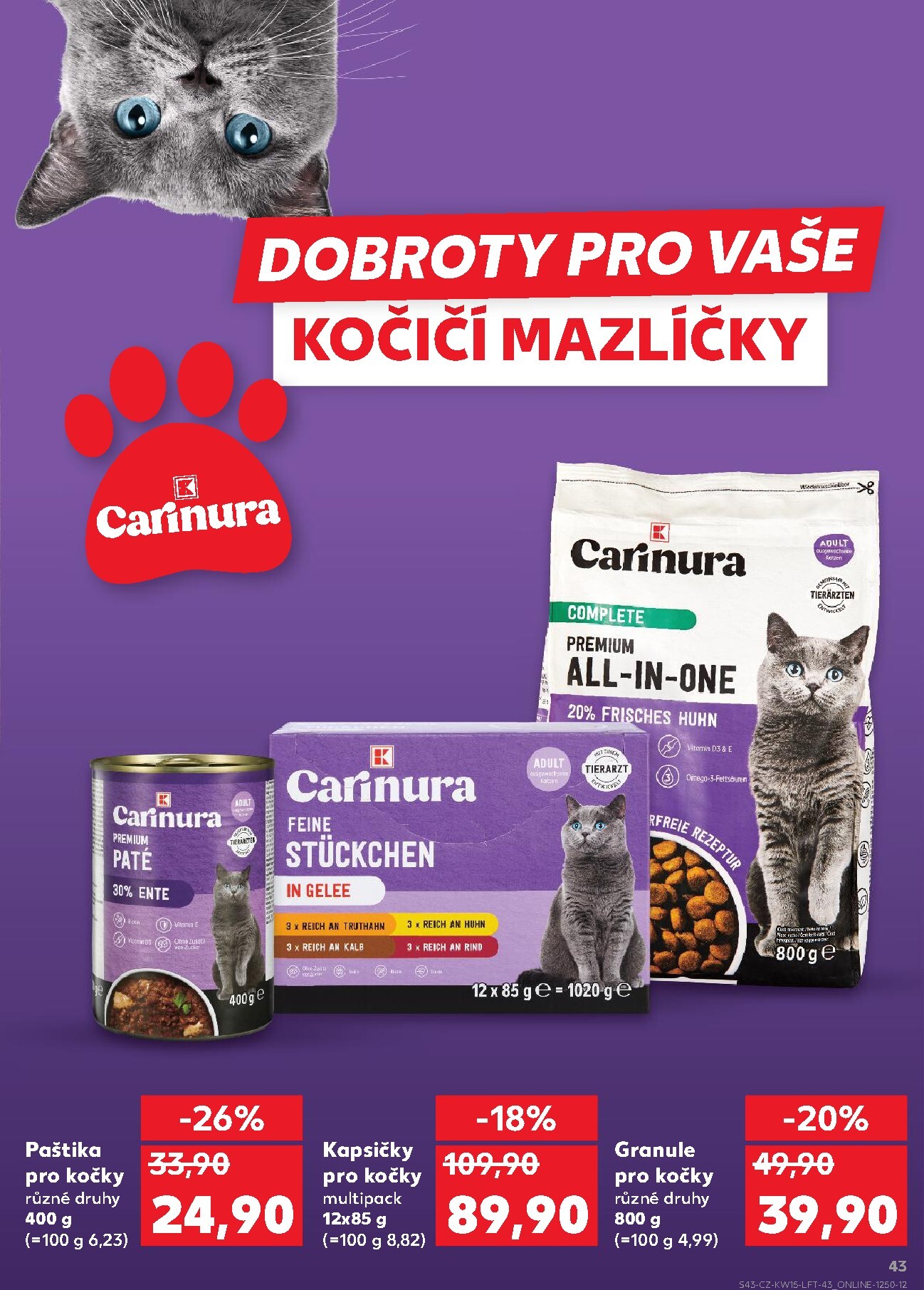 kaufland - Kaufland - Praha 4 leták platný od středy 08.04.2026 do úterý 14.04.2026 - page: 43