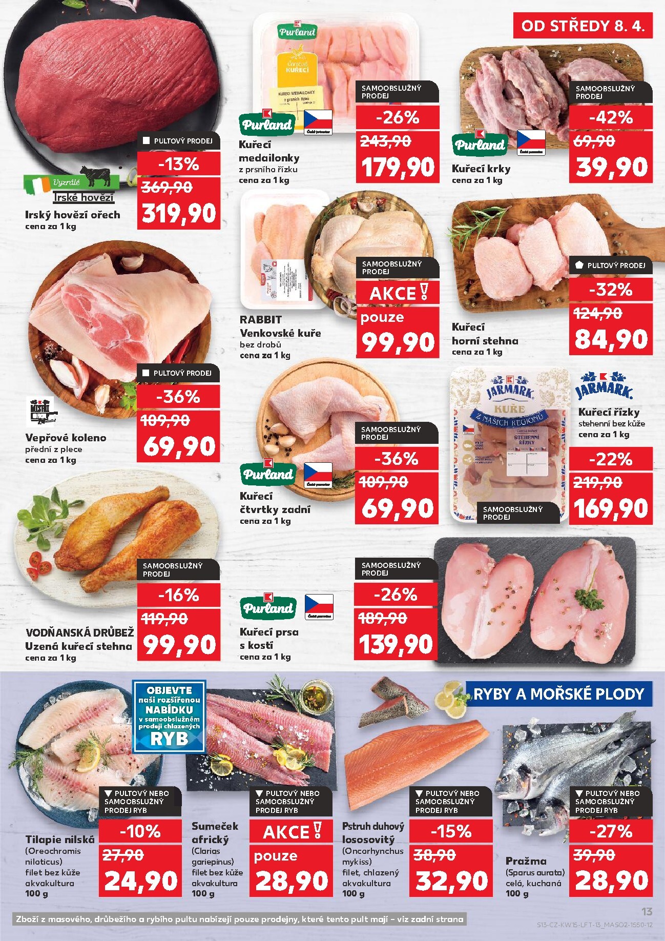 kaufland - Kaufland - Praha 4 leták platný od středy 08.04.2026 do úterý 14.04.2026 - page: 13