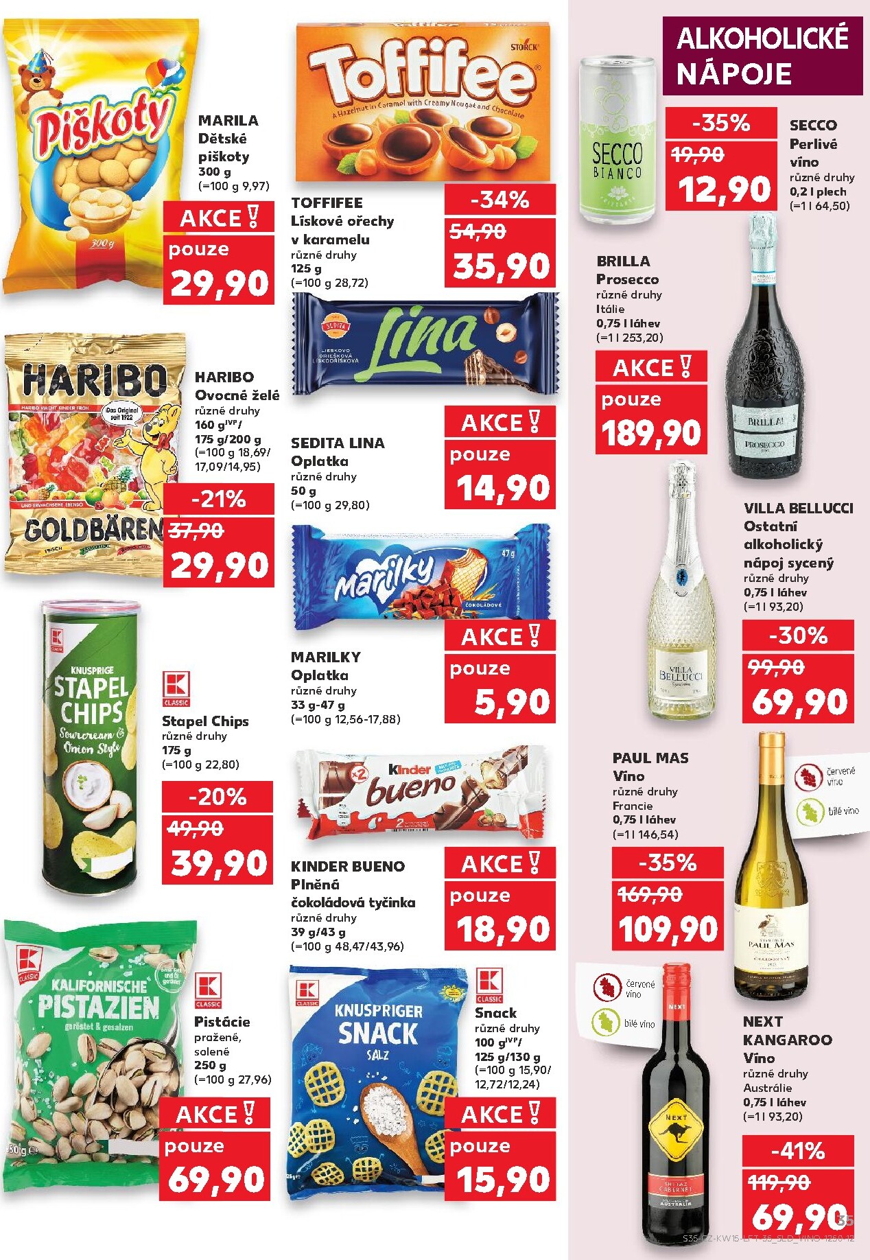 kaufland - Kaufland - Praha 4 leták platný od středy 08.04.2026 do úterý 14.04.2026 - page: 35