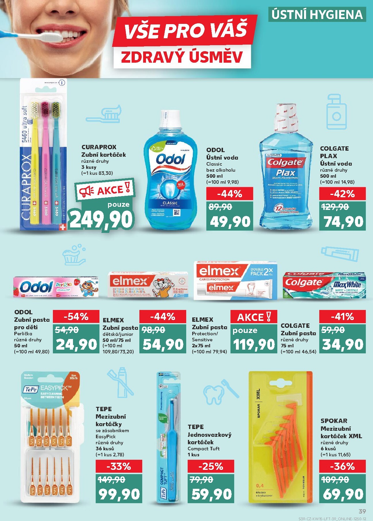 kaufland - Kaufland - Praha 4 leták platný od středy 08.04.2026 do úterý 14.04.2026 - page: 39