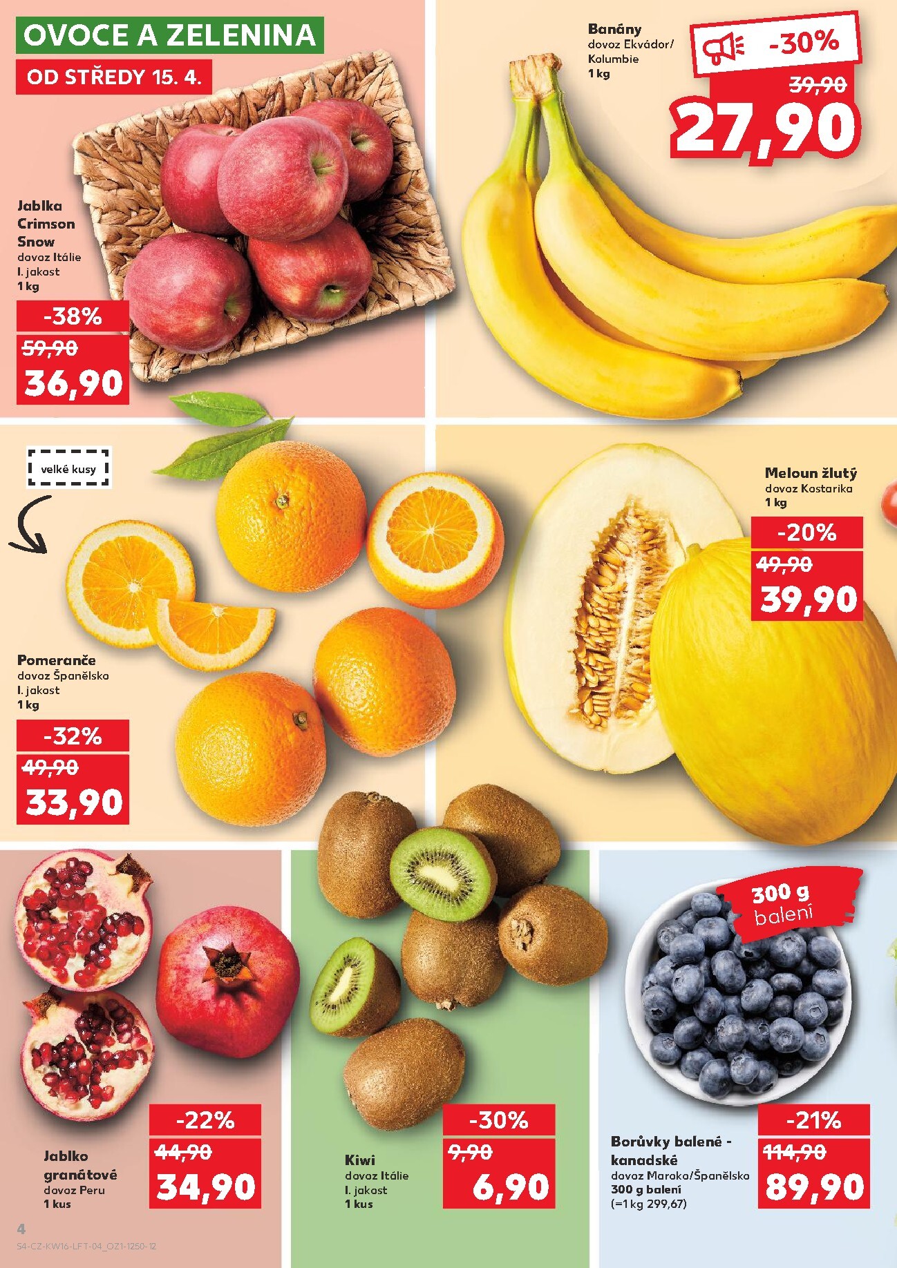 kaufland - Kaufland - Praha 4 leták na příští týden od středy 15.04.2026 do úterý 21.04.2026 - page: 4