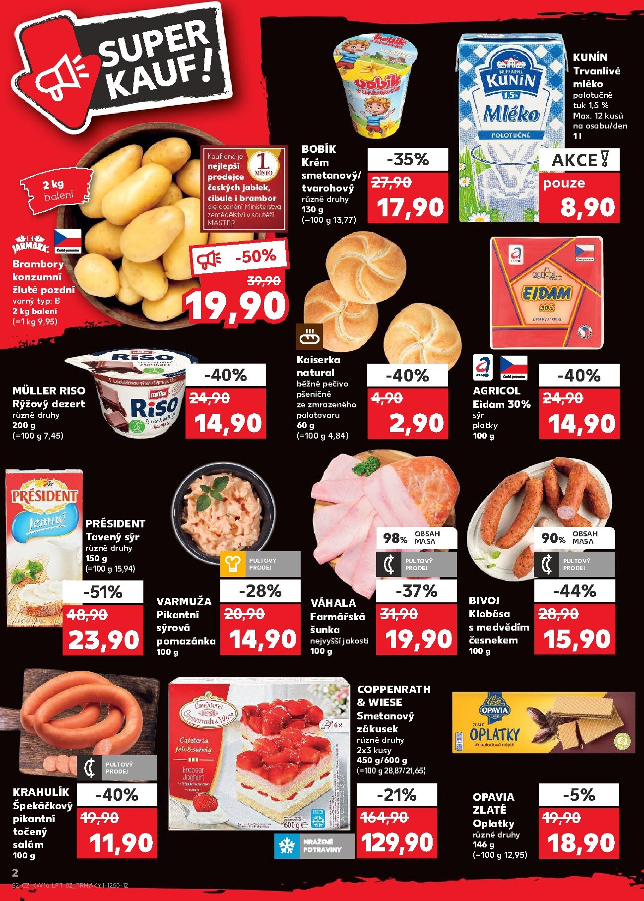 kaufland - Kaufland - Praha 4 leták na příští týden od středy 15.04.2026 do úterý 21.04.2026 - page: 2