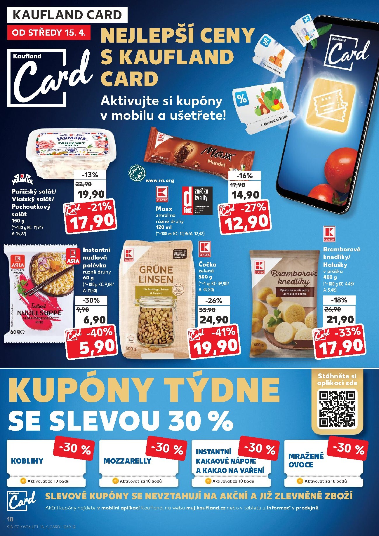 kaufland - Kaufland - Praha 4 leták na příští týden od středy 15.04.2026 do úterý 21.04.2026 - page: 18